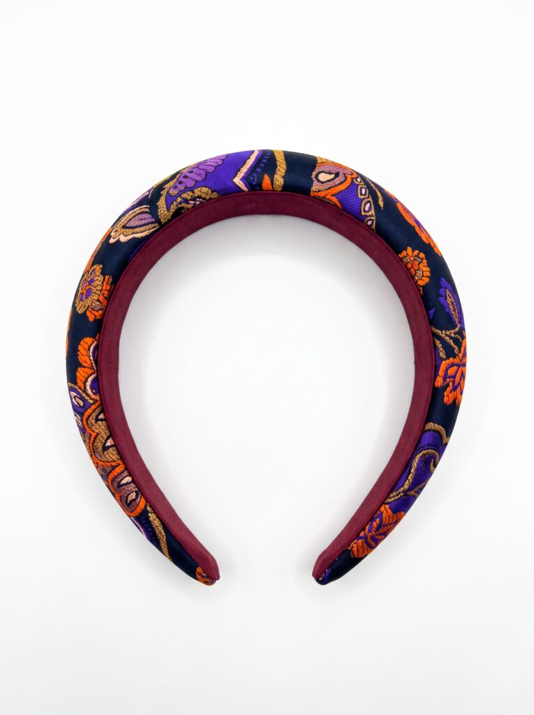 ETRO Maxi Hairband Jacquard Cachemire