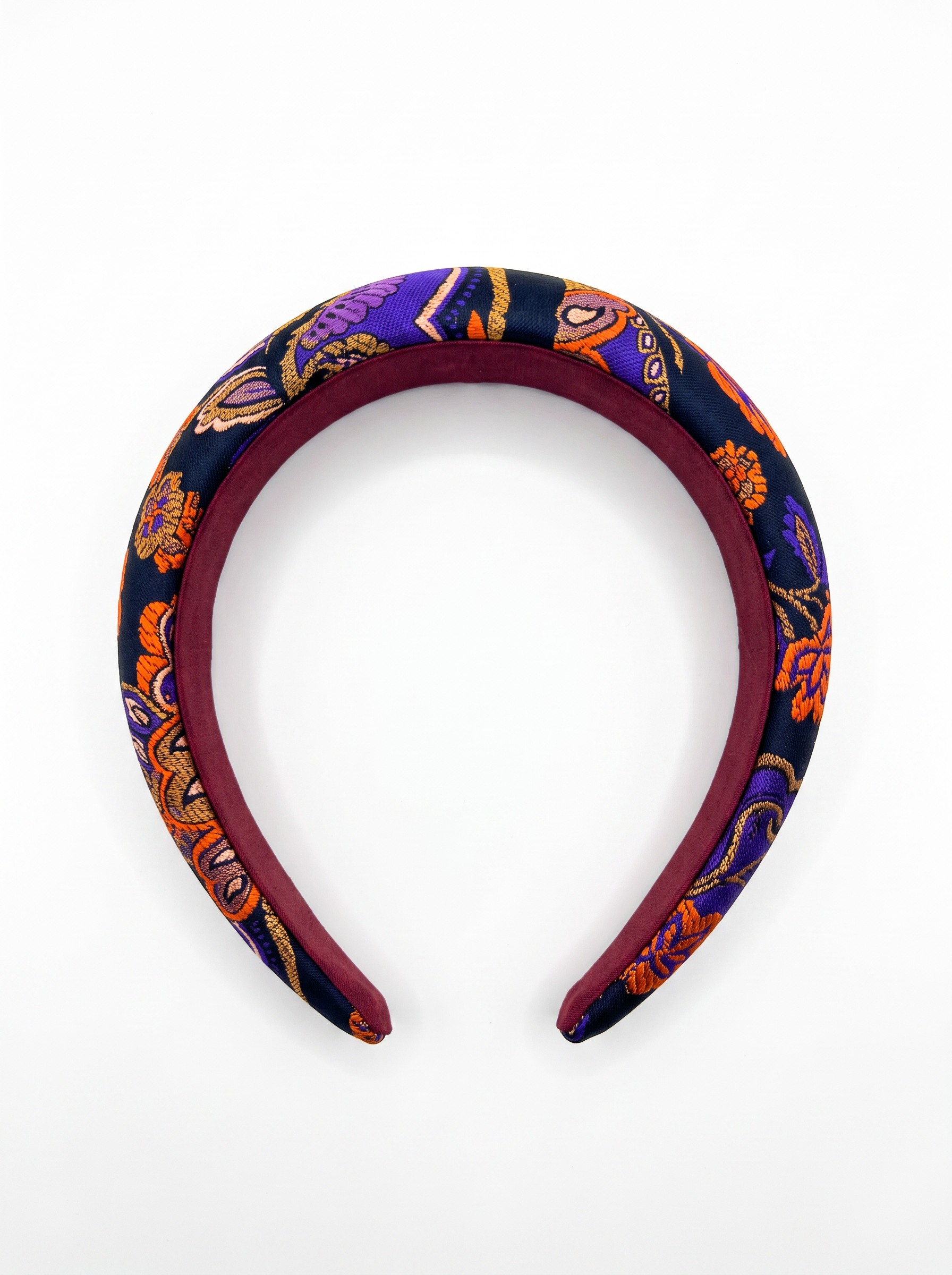 ETRO Maxi Hairband Jacquard Cachemire