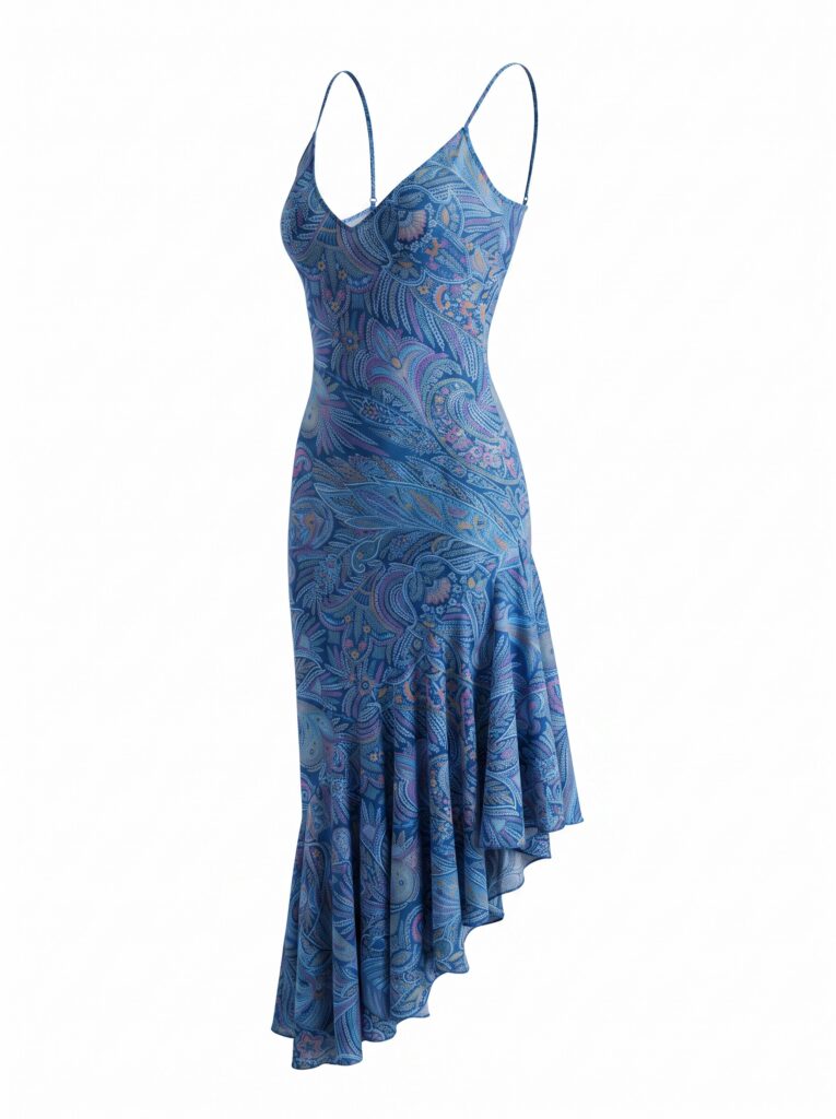 ETRO Midi Dress With Rouches At The Bottom