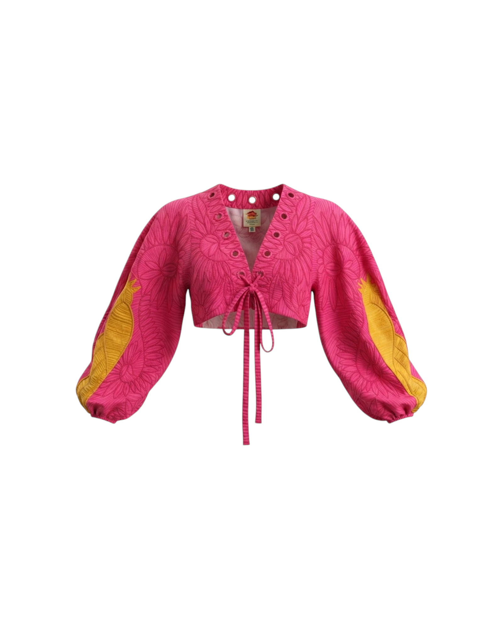 FARM RIO USIACURI MULTICOLOR EYELET BLOUSE-USIACURI MULTICOLOR CATALOGUE