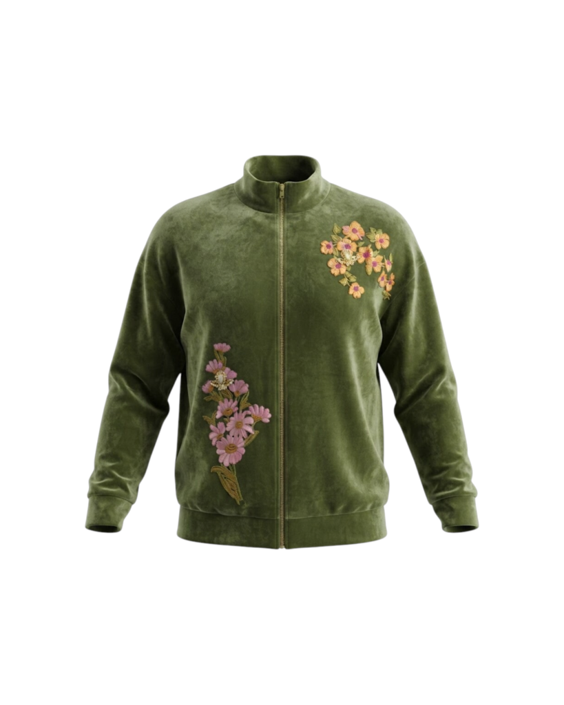 RAFFAELA D'ANGELO VELVET SWEATER