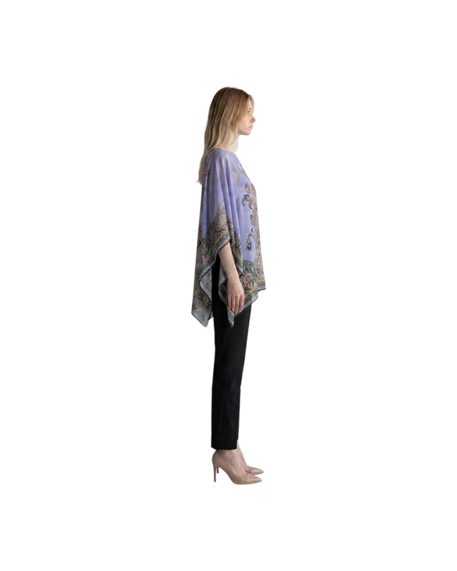 ETRO PONCHO MODEL
