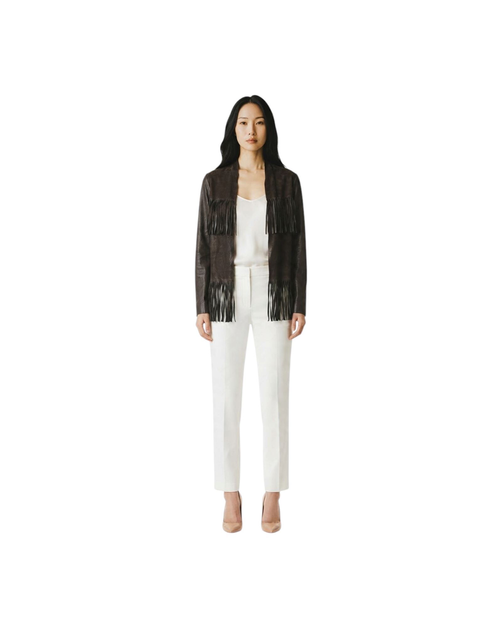 SALVATORE SANTORO LEATHER JACKET/STV MODEL