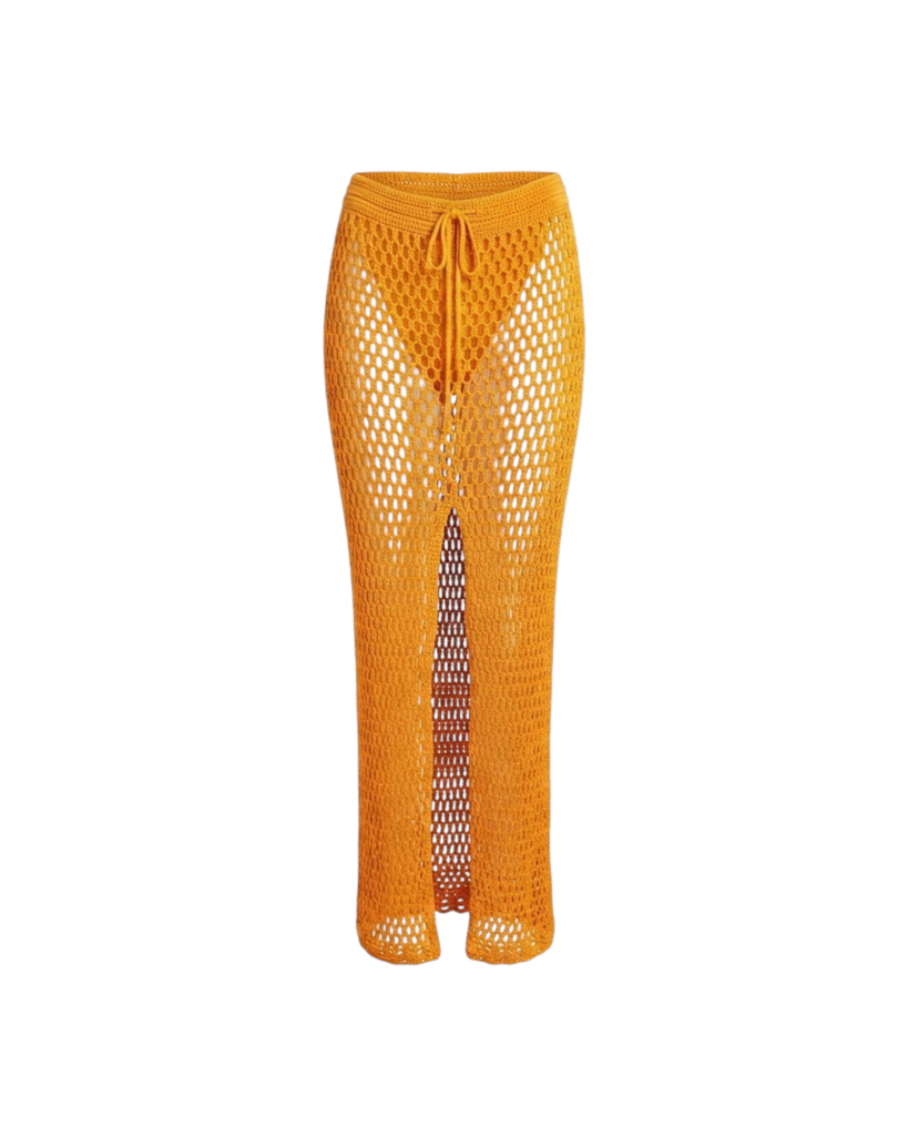 CULT GAIA IRIEL KNIT CROCHET COVER UP