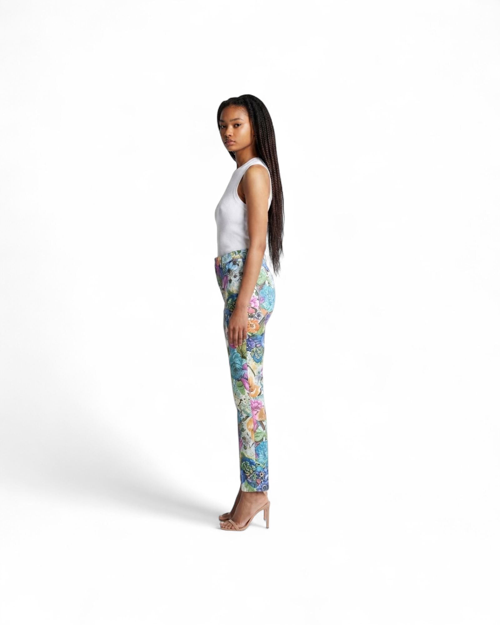 RAFFAELA D'ANGELO PANTALONE LYCRA STAMPA MODEL