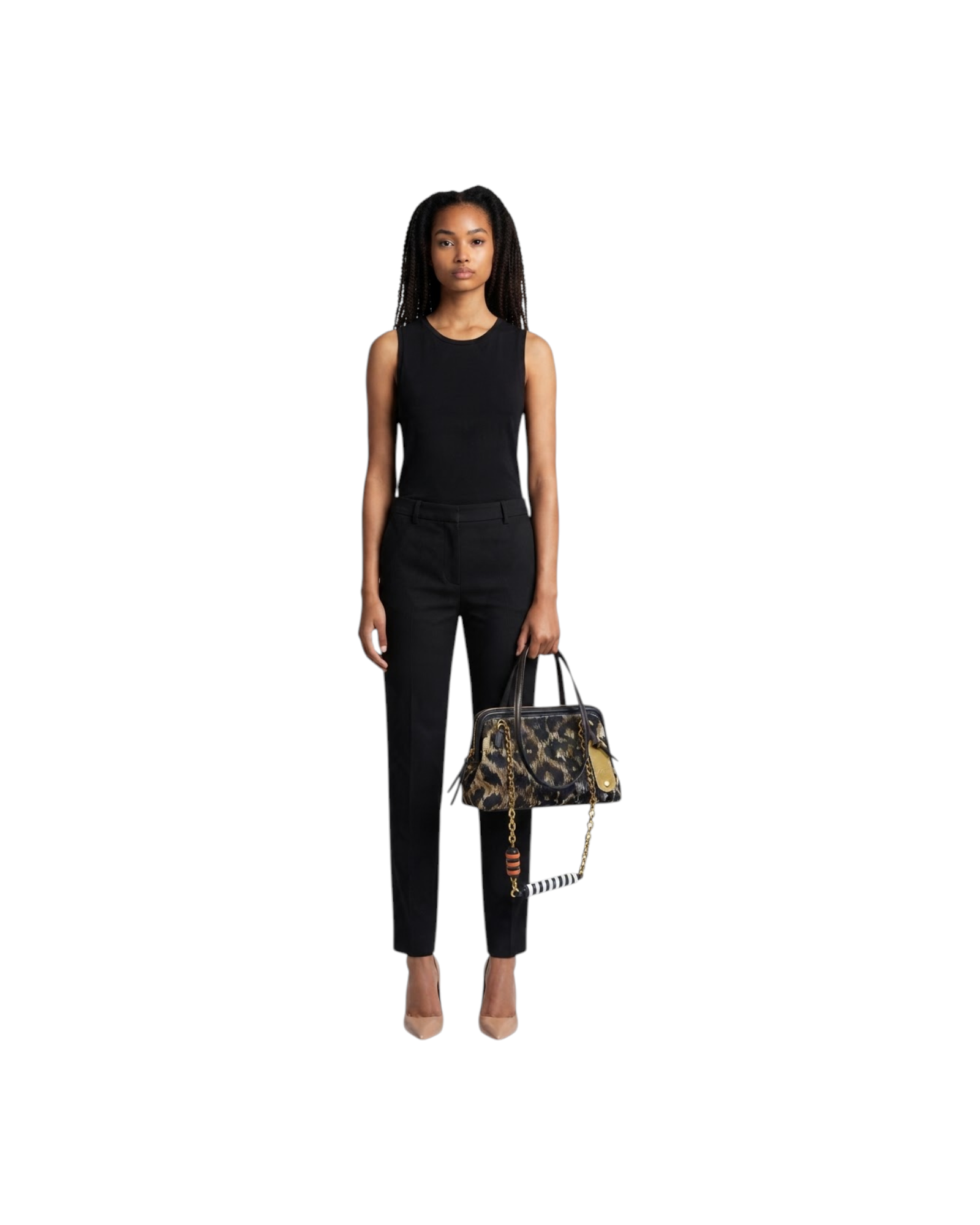 ETRO Shoulder Bag Doctor S Emroidery Raffia MODEL