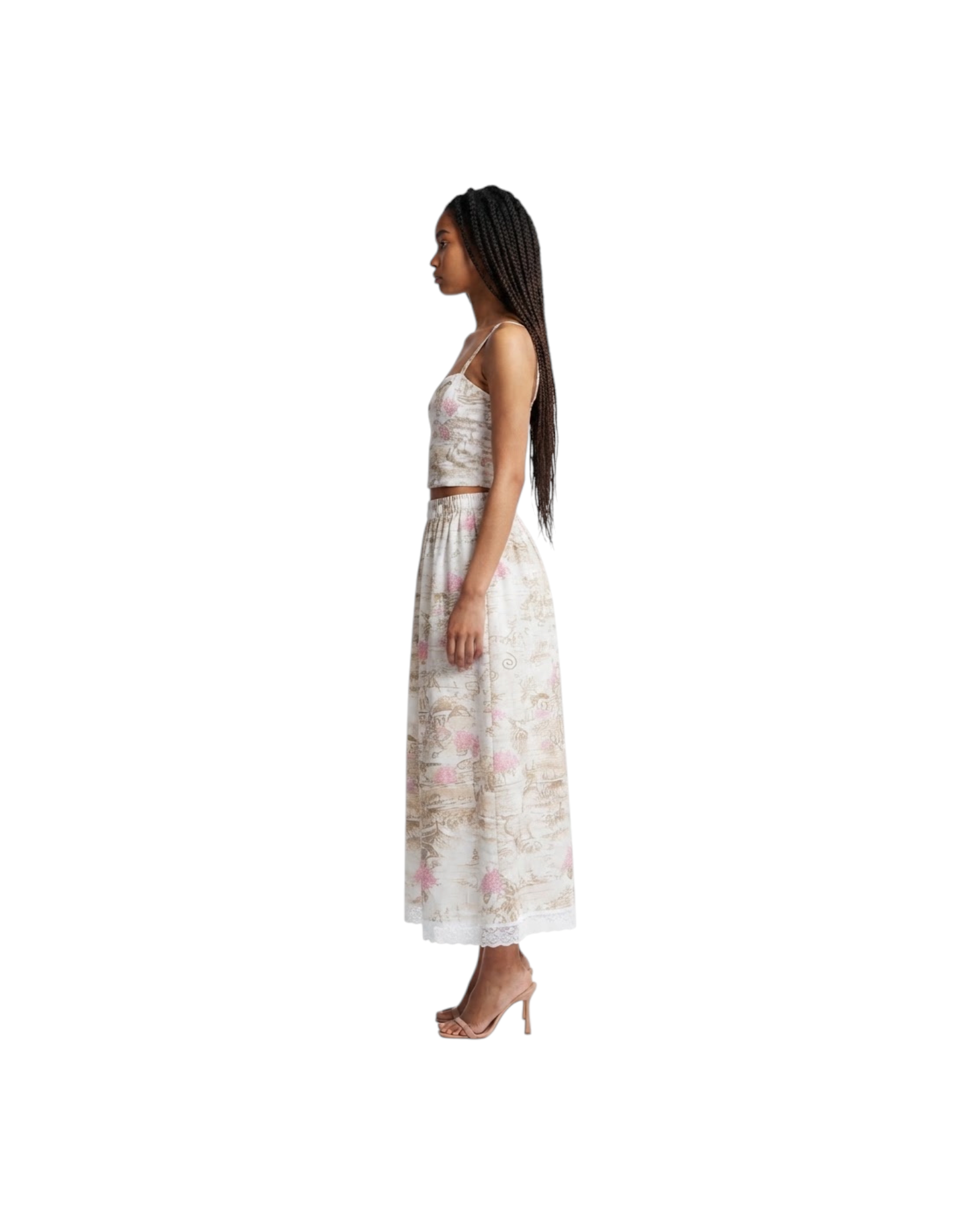 GIGI KARPATHOS SANTO ROSA styled outfit; complementary pieces sold separately