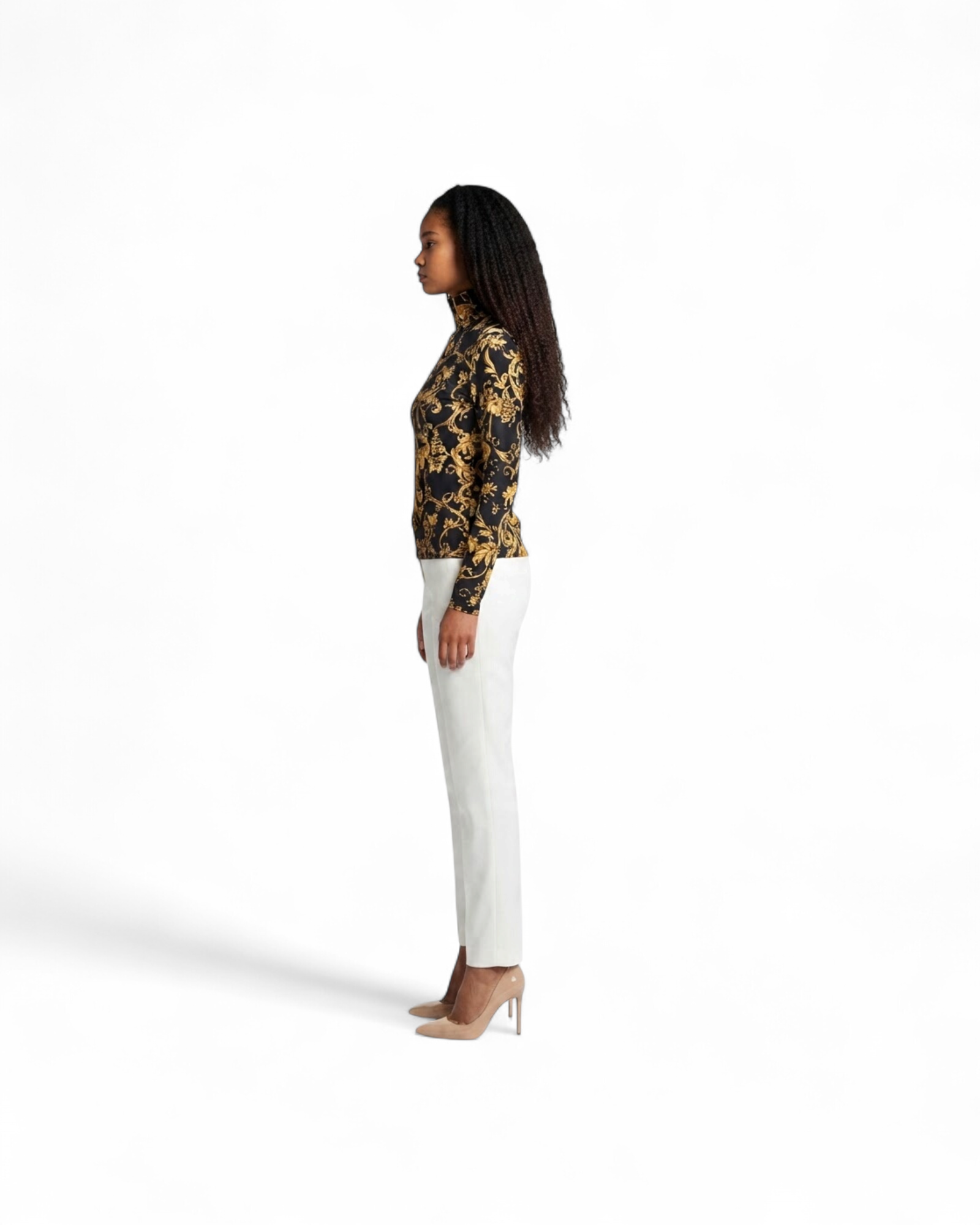 ALICE+OLIVIA DELAINA TOP MODEL