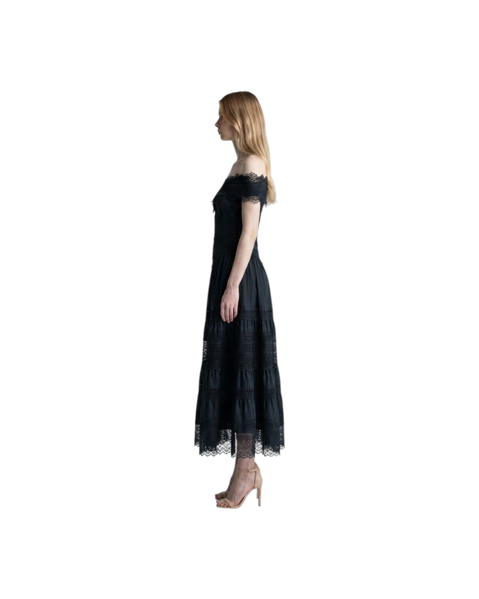 CHARO RUIZ Long Dress Amaira MODEL