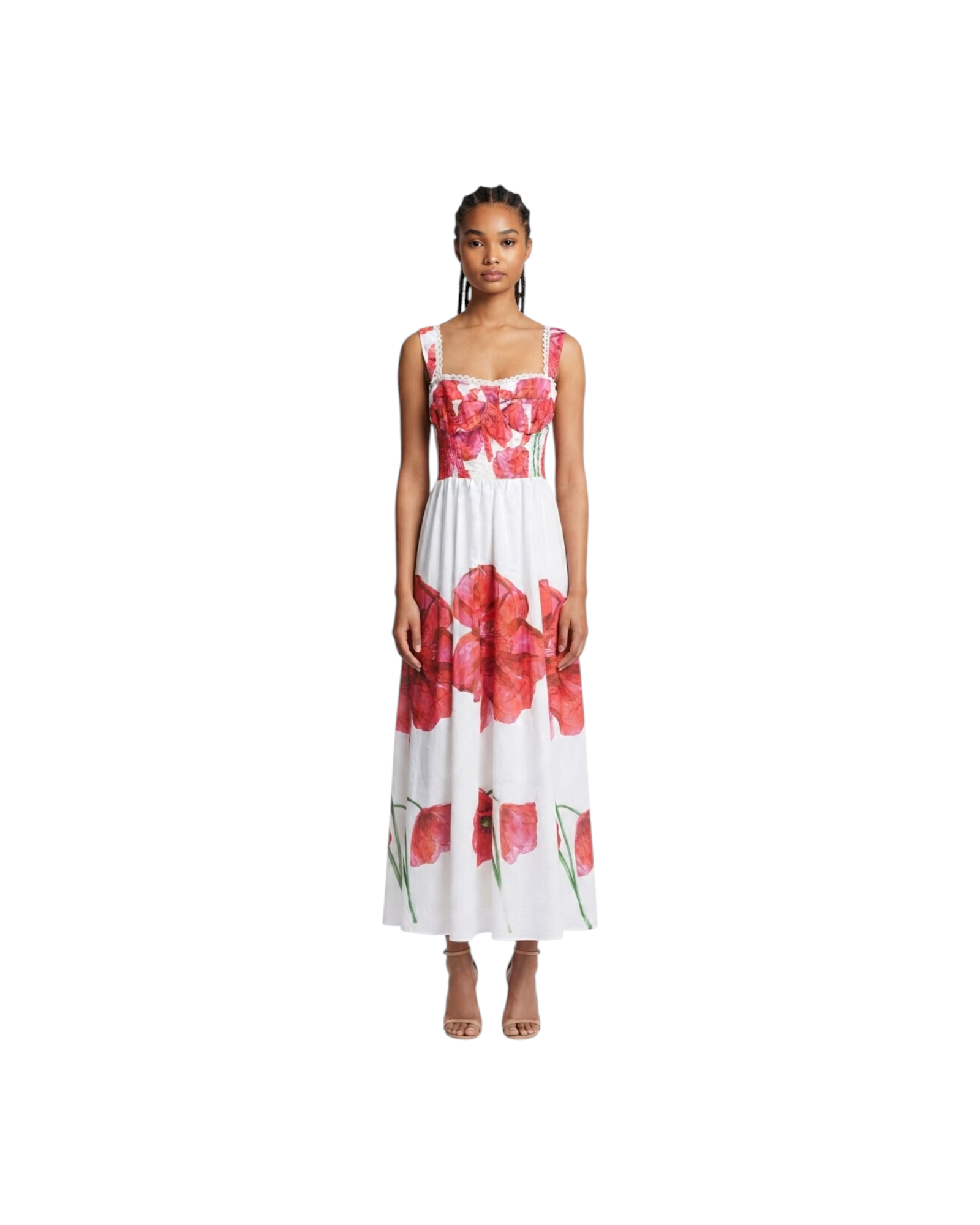 CHARO RUIZ LONG DRESS CRISST MODEL