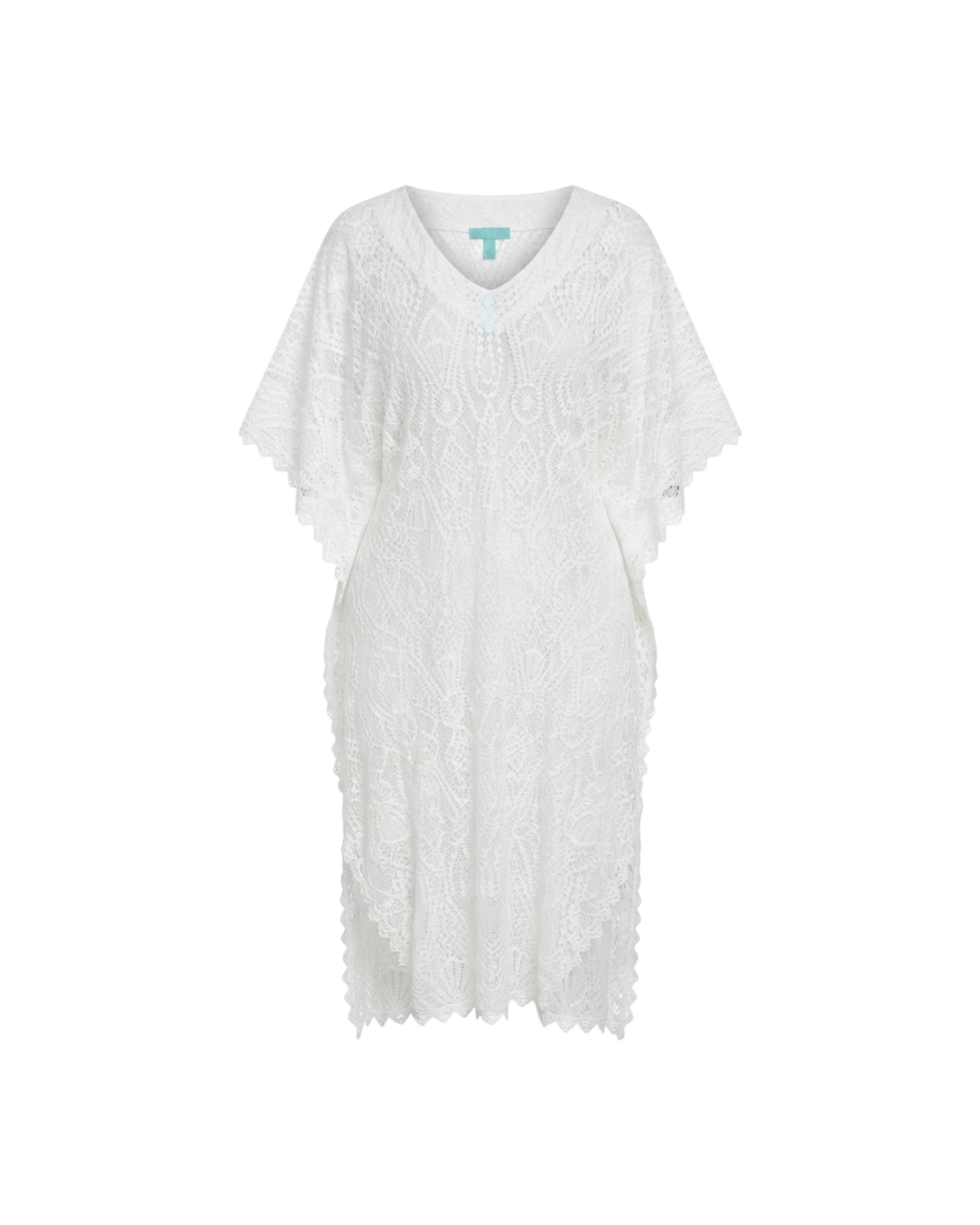 MELISSA ODABASH YASIN SS-WOMEN'S LONG KAFTAN-WHITE CATALOGUE