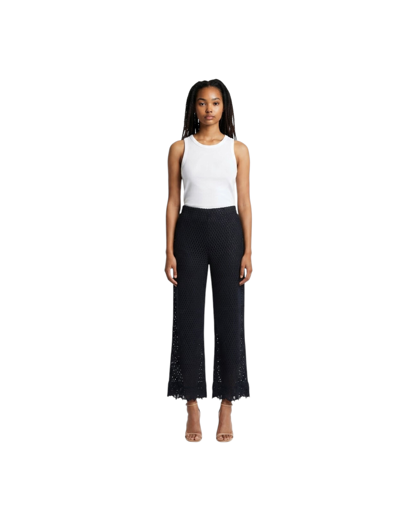 RAFFAELA D'ANGELO WOOL TROUSER MODEL