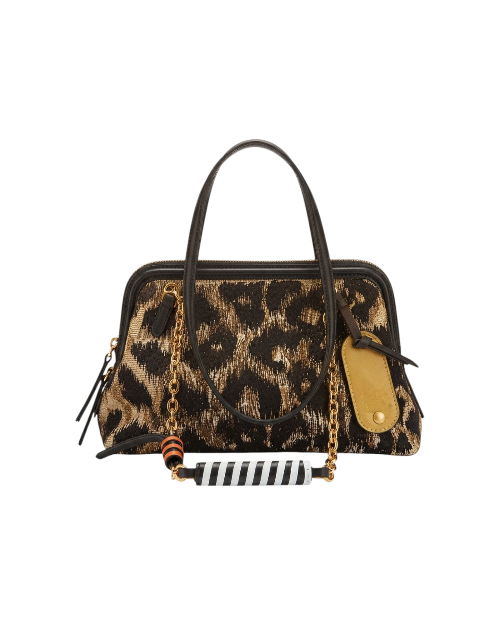 ETRO Shoulder Bag Doctor S Emroidery Raffia CATALOGUE