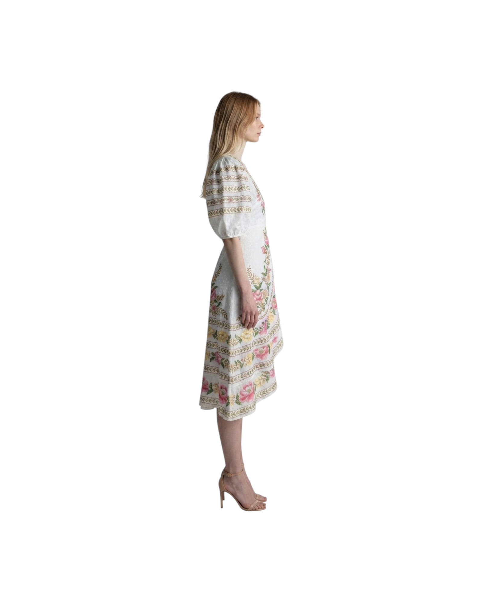 FARM RIO PALM DREAM DRESS MODEL