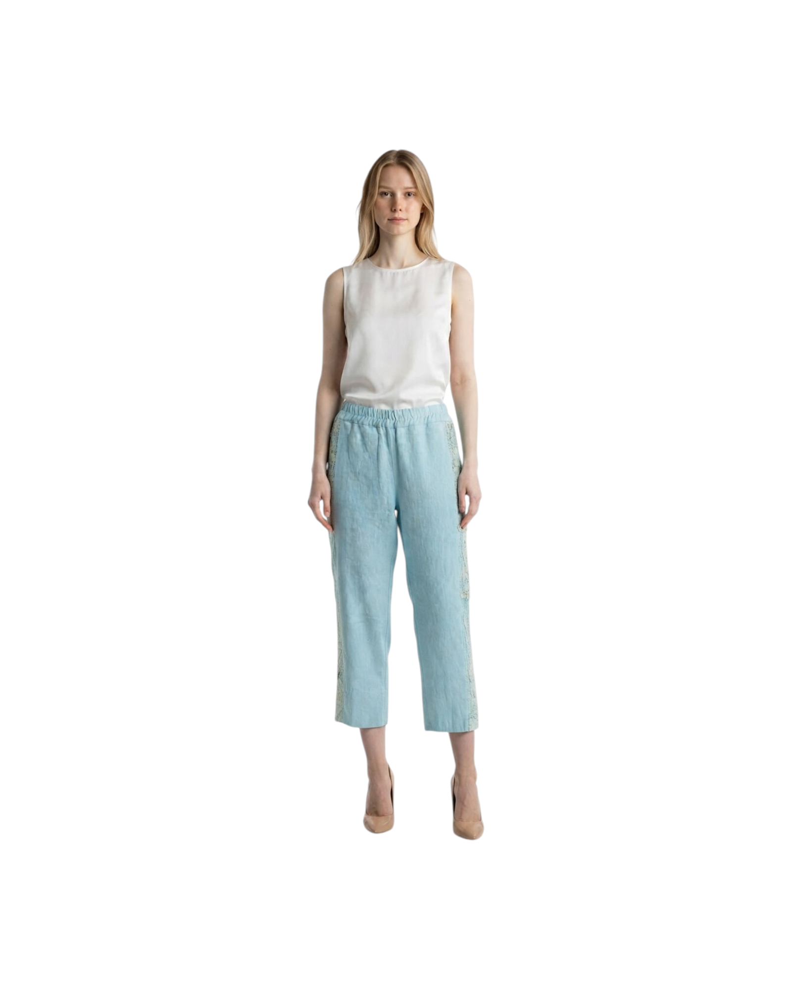 BY WALID LIGHT CROCHET /JEREMY TROUSER MODEL