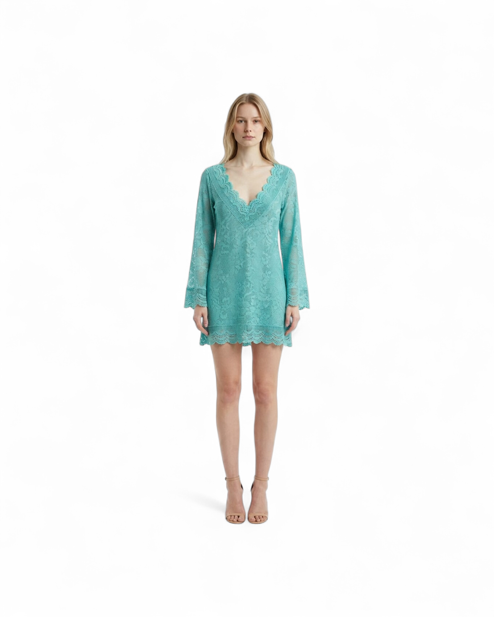 MISS BIKINI SHORT DRESS ITALIAN LACE MODEL