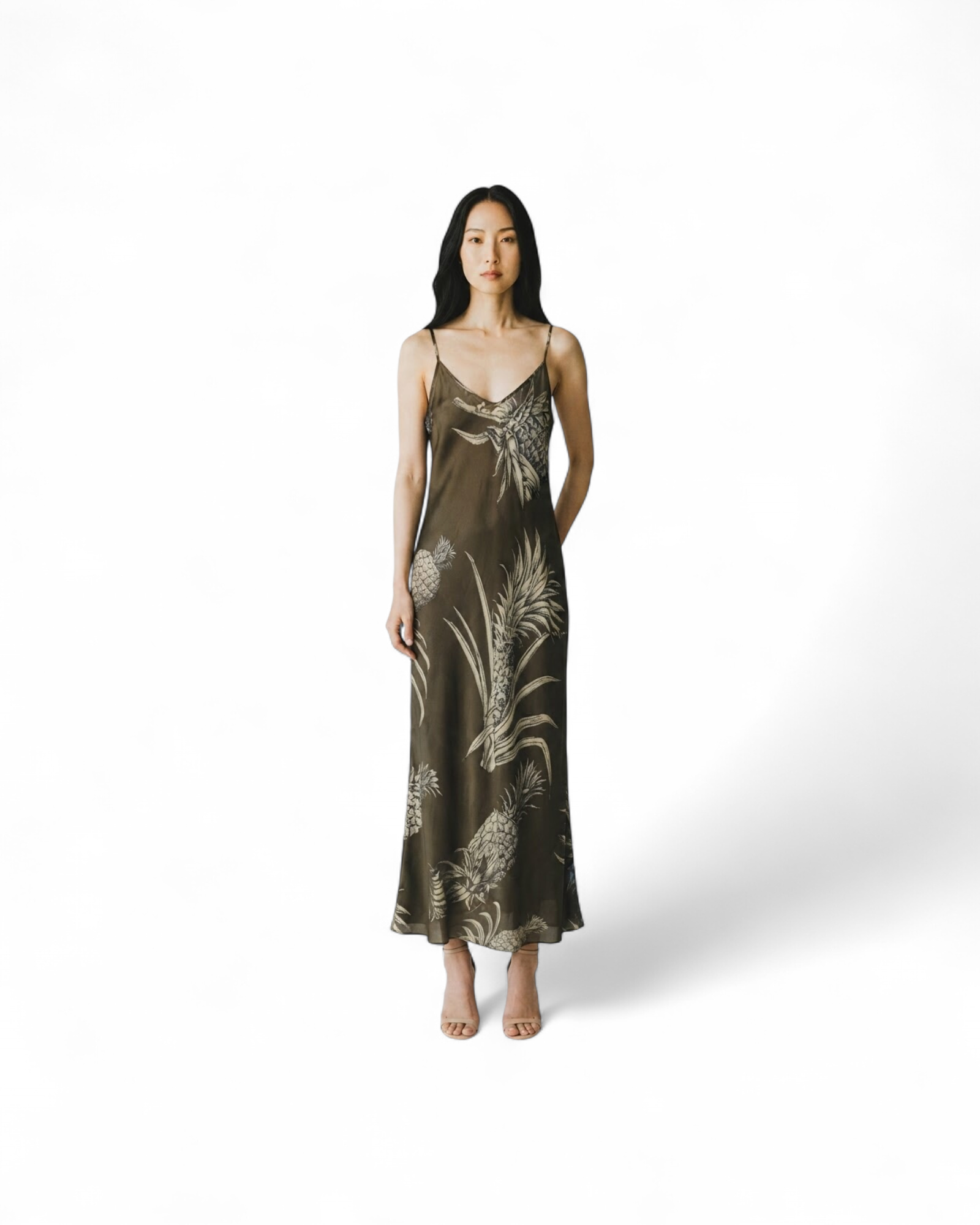 AGUA CLARA MIDI SLIP DRESS/AD40923 MODEL