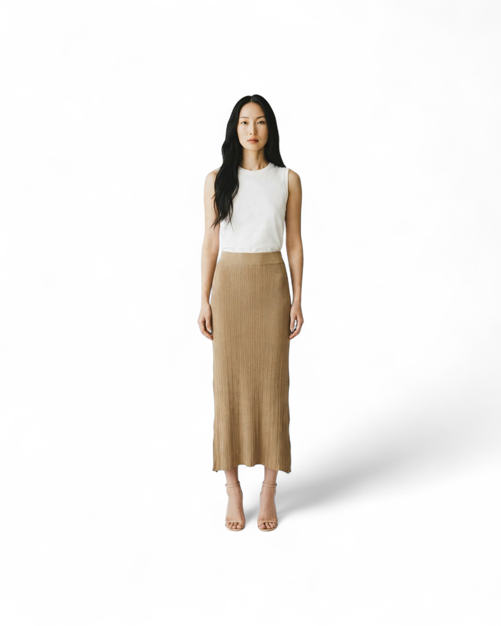 ISABEL BENENATO KNITWEAR SKIRT MODEL