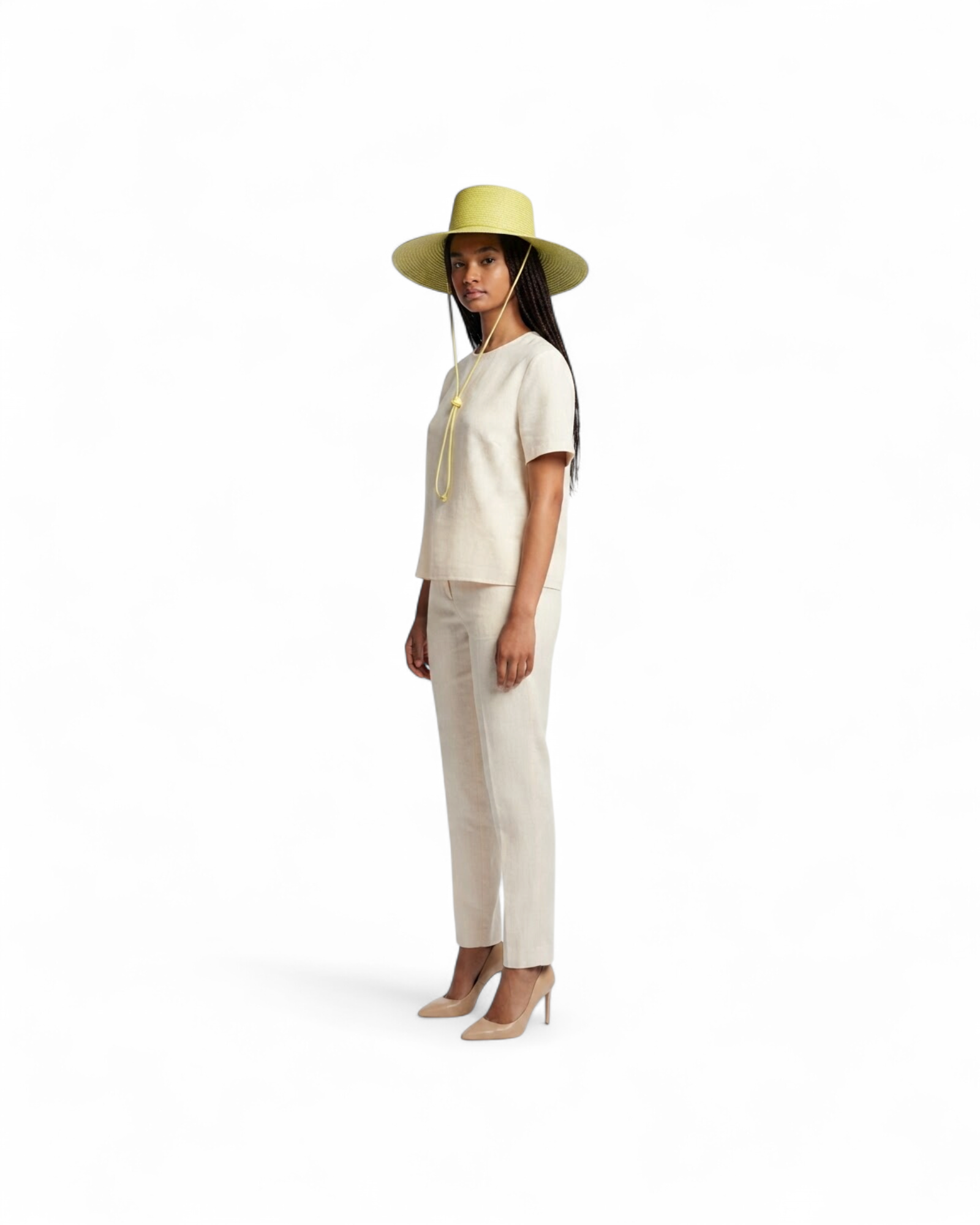 ARTESANO KENYA-LIME HAT MODEL