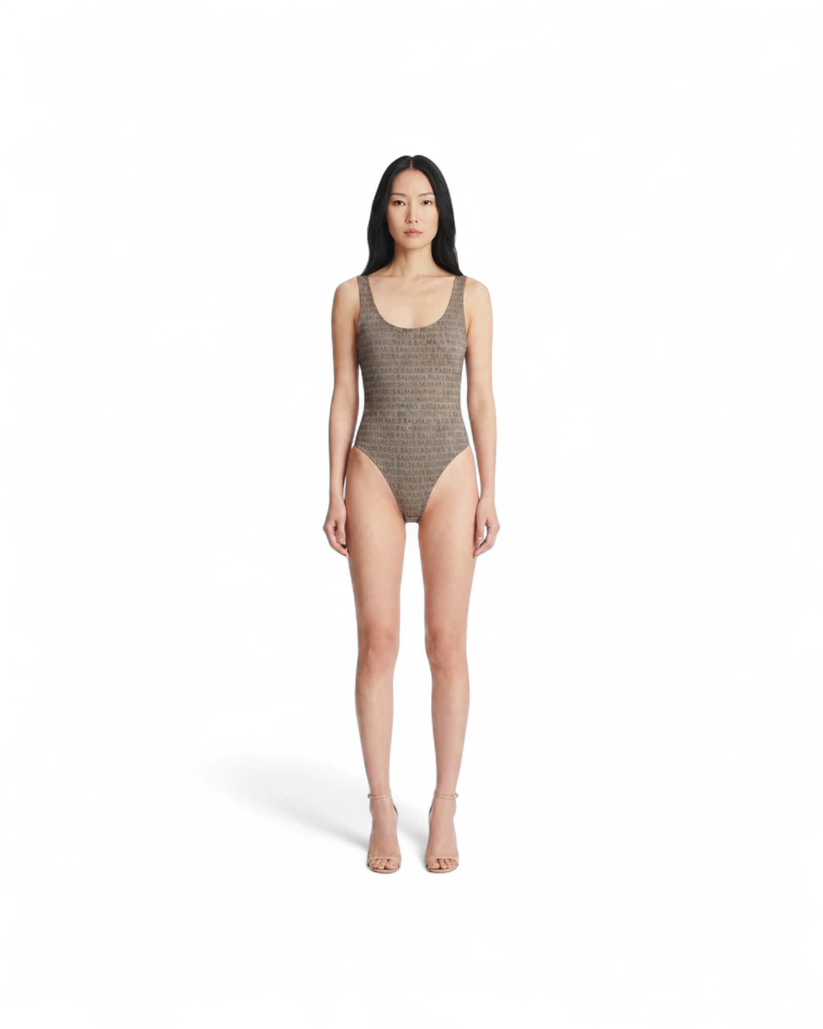 BALMAIN ALLOVER/BRASILIAN SWIMSUIT MODEL