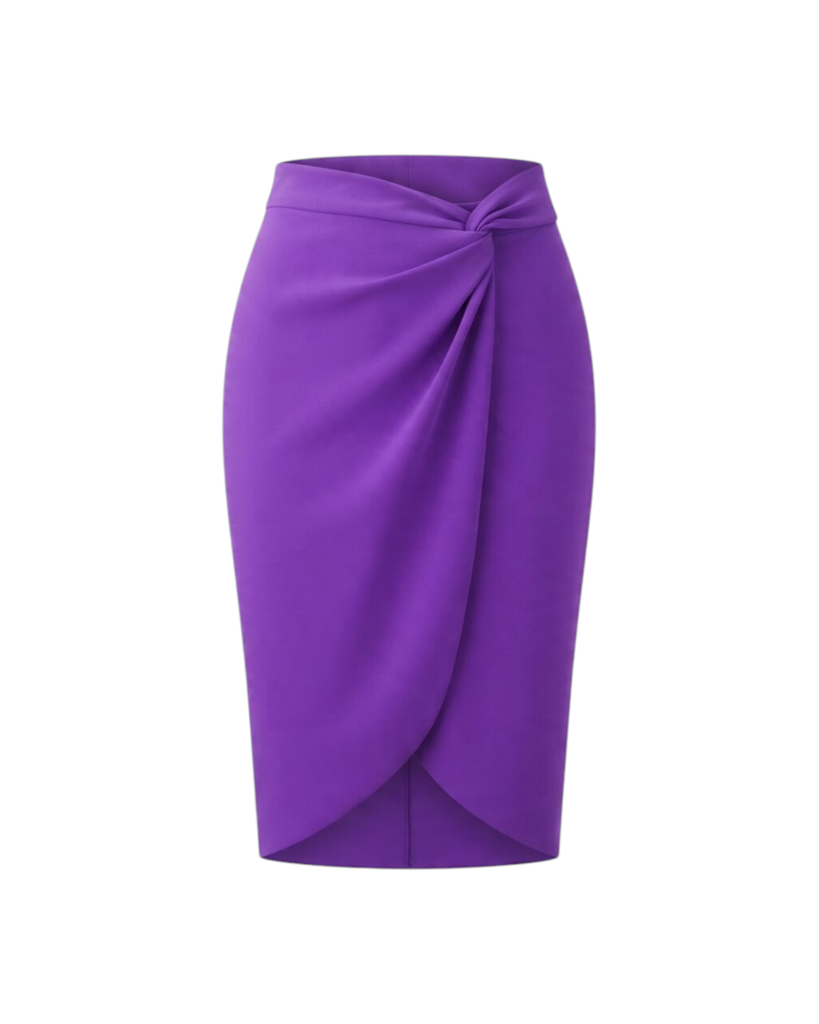 MISS BIKINI LONGUETTE SKIRT WITH KNOT