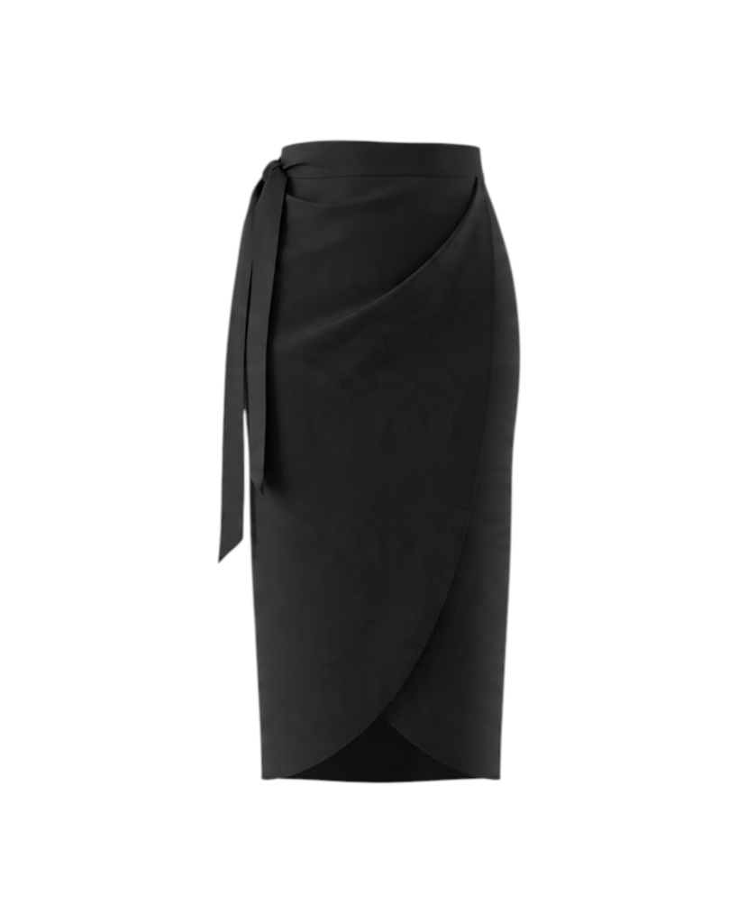 ISABEL BENENATO WRAP SKIRT