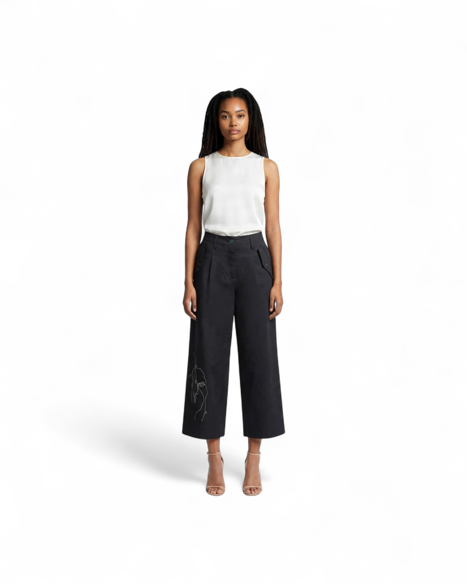 ISABEL BENENATO TROUSER MODEL