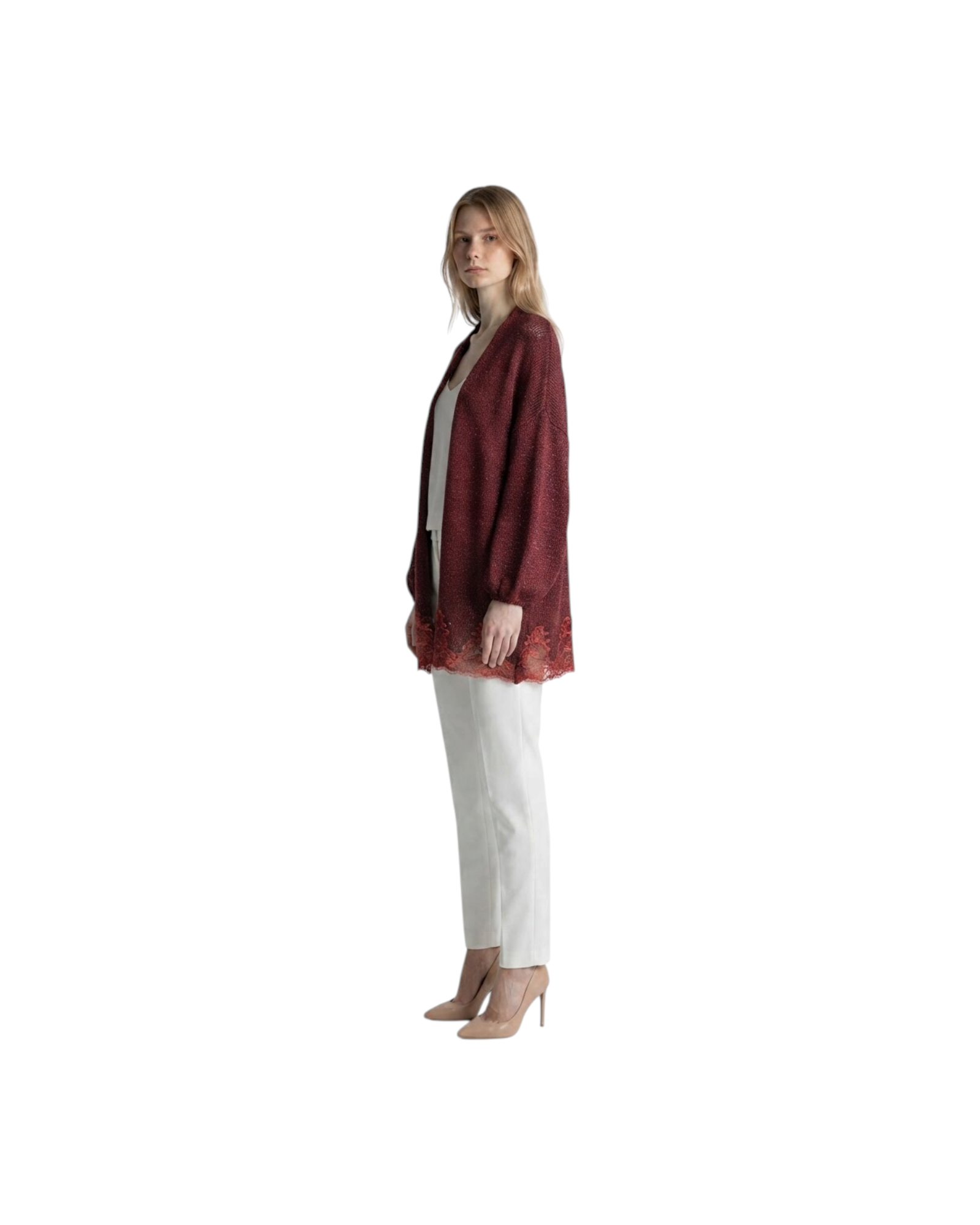RAFFAELA D'ANGELO WOOL SWEATER MODEL