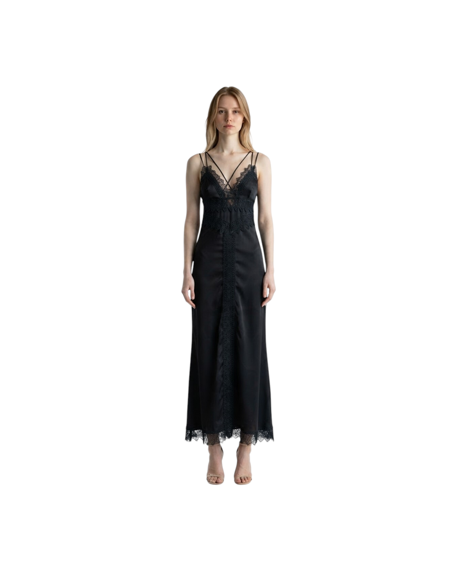 CHARO RUIZ Long Dress Imagen MODEL
