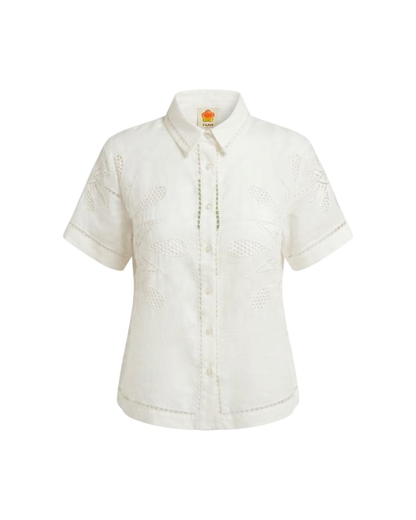FARM RIO MAXI SUNSET RICHELIEN SHIRT