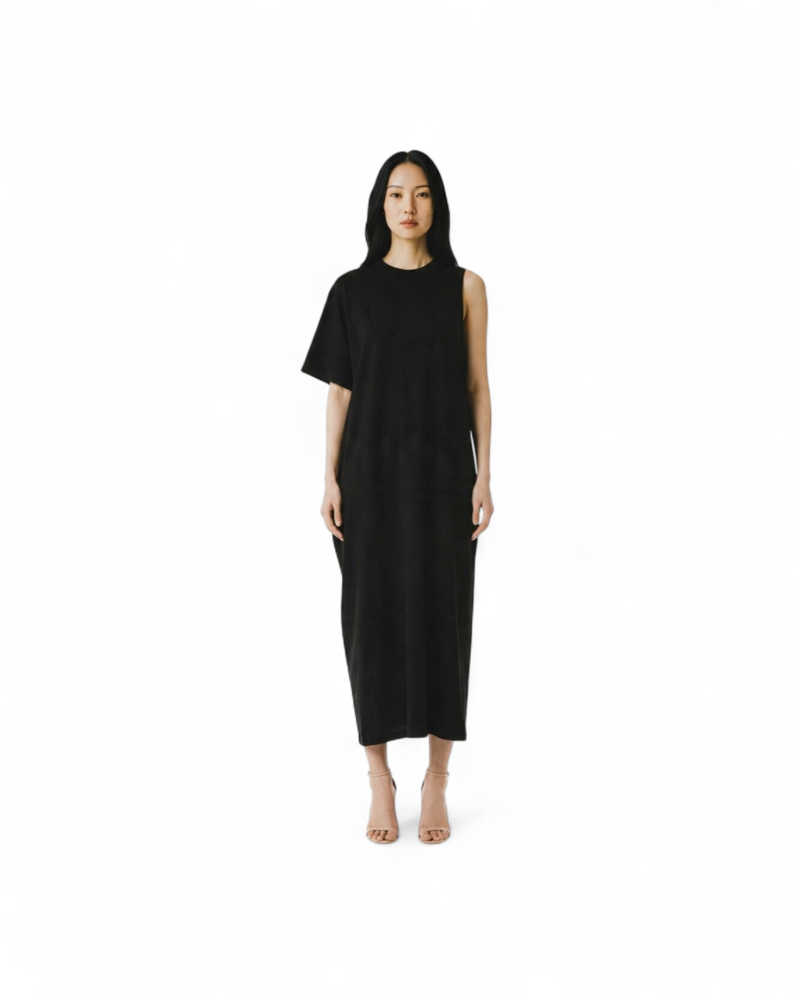 ISABEL BENENATO COTTON DRESS MODEL
