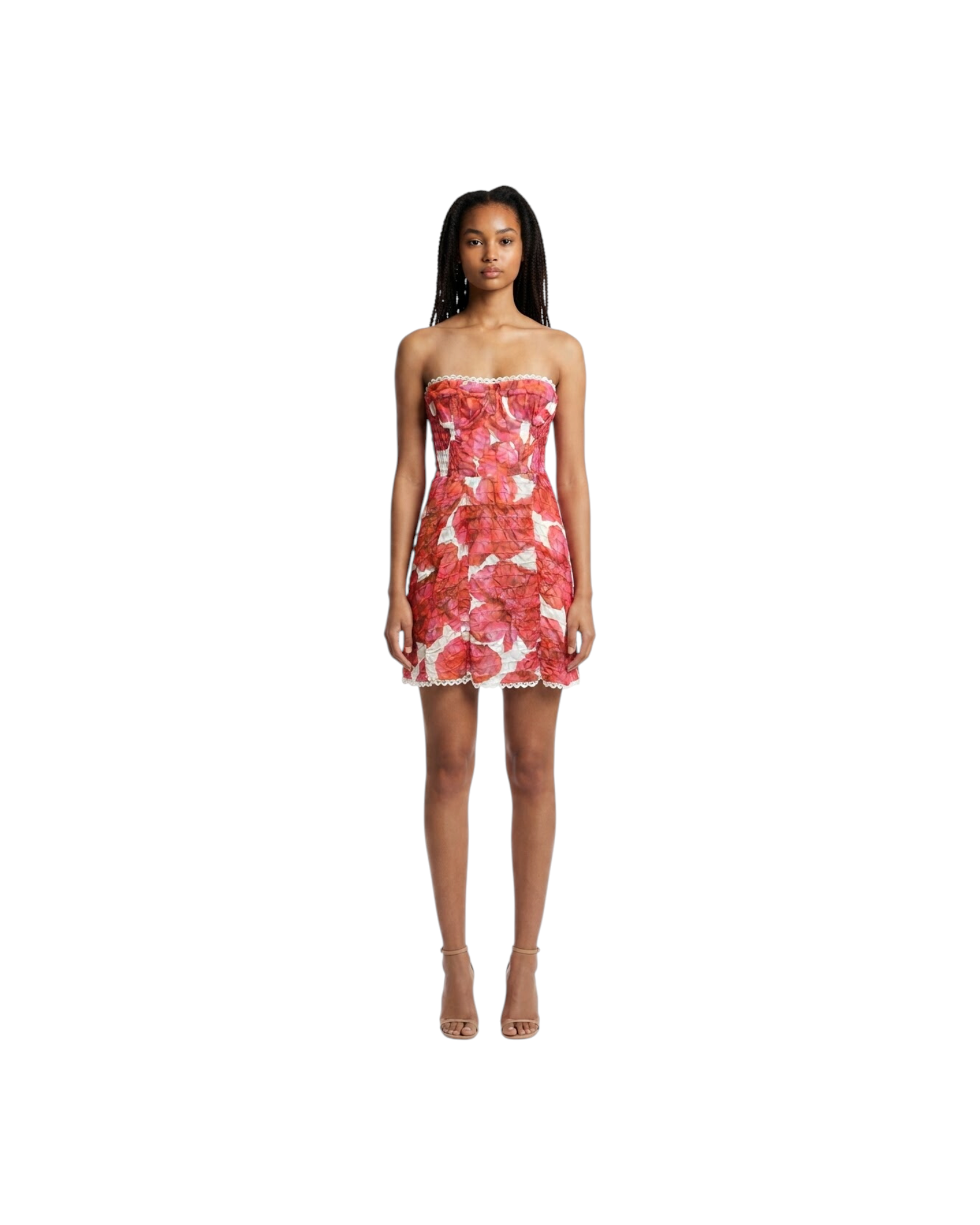 CHARO RUIZ SHORT DRESS CAMI MODEL