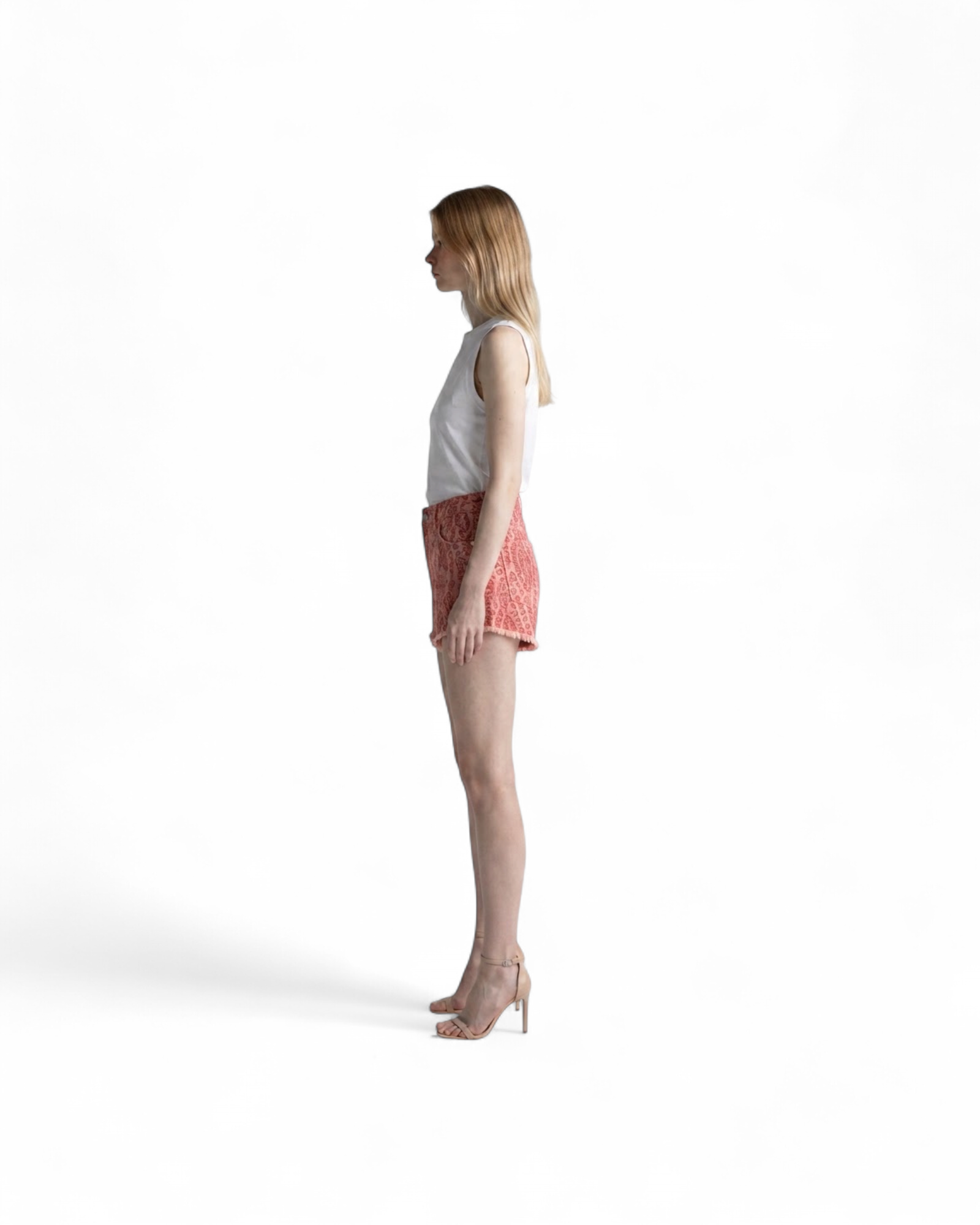 ETRO JEAN SHORTS MODEL