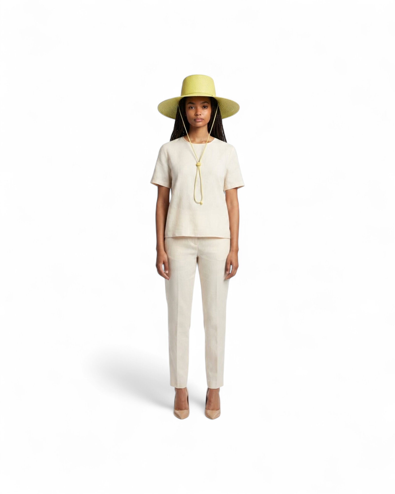 ARTESANO KENYA-LIME HAT MODEL