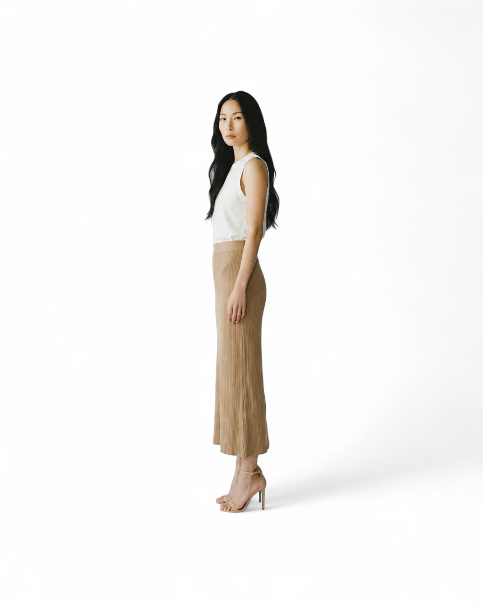 ISABEL BENENATO KNITWEAR SKIRT MODEL