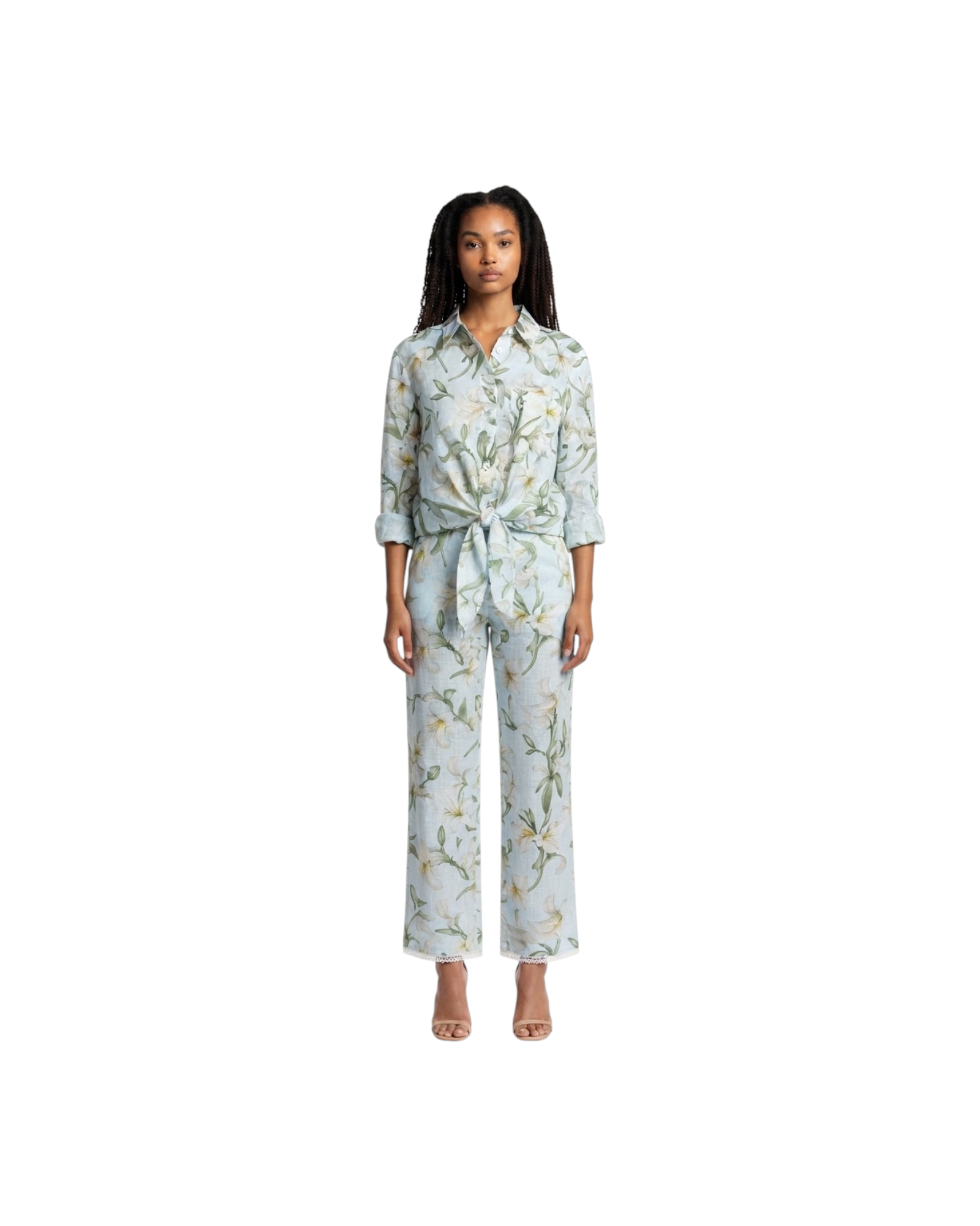 GIGI NISYROS LILYUM styled outfit; complementary pieces sold separately