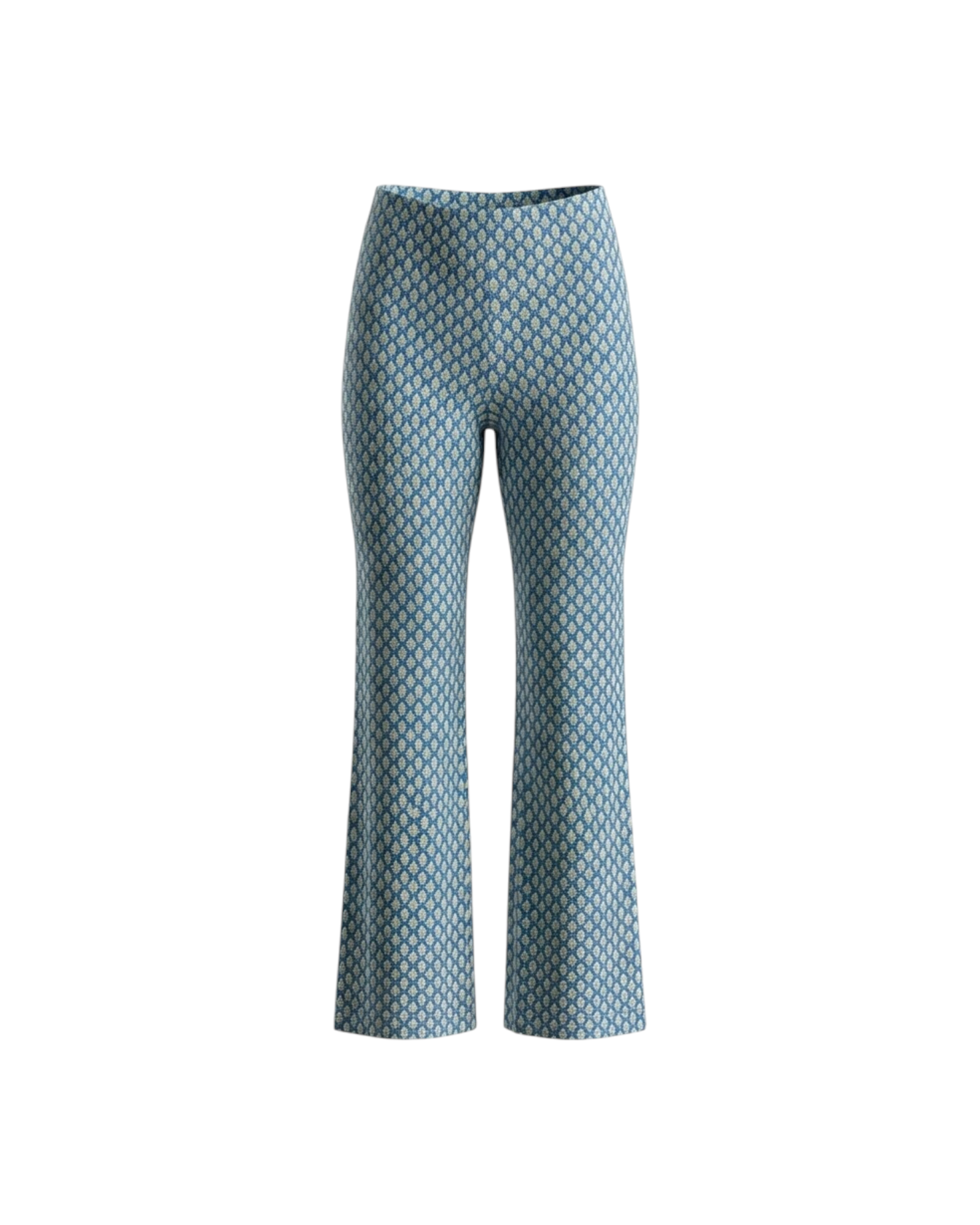 RAFFAELA D'ANGELO PANTALONE TRICOT-AZZURRO CATALOGUE