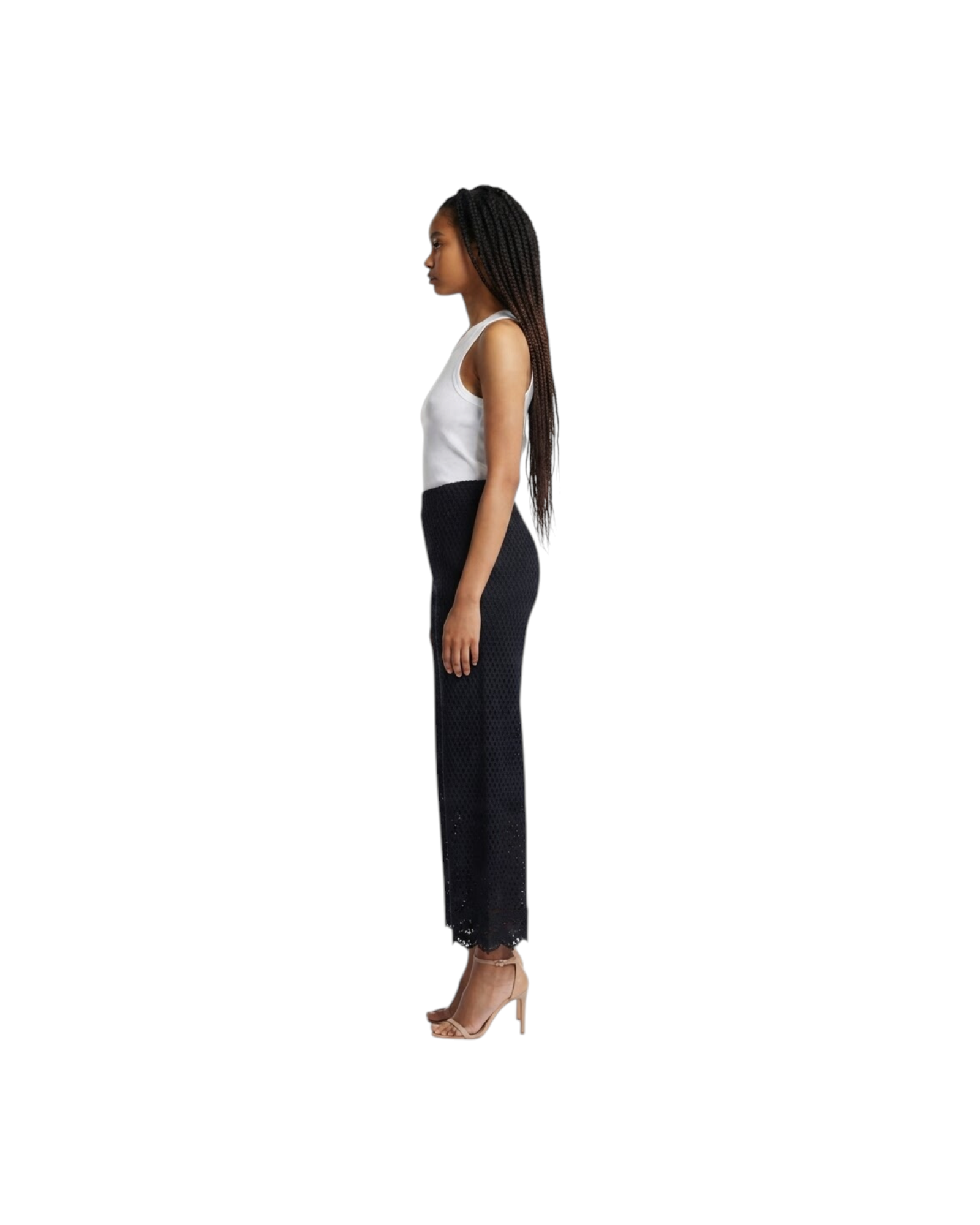 RAFFAELA D'ANGELO WOOL TROUSER MODEL