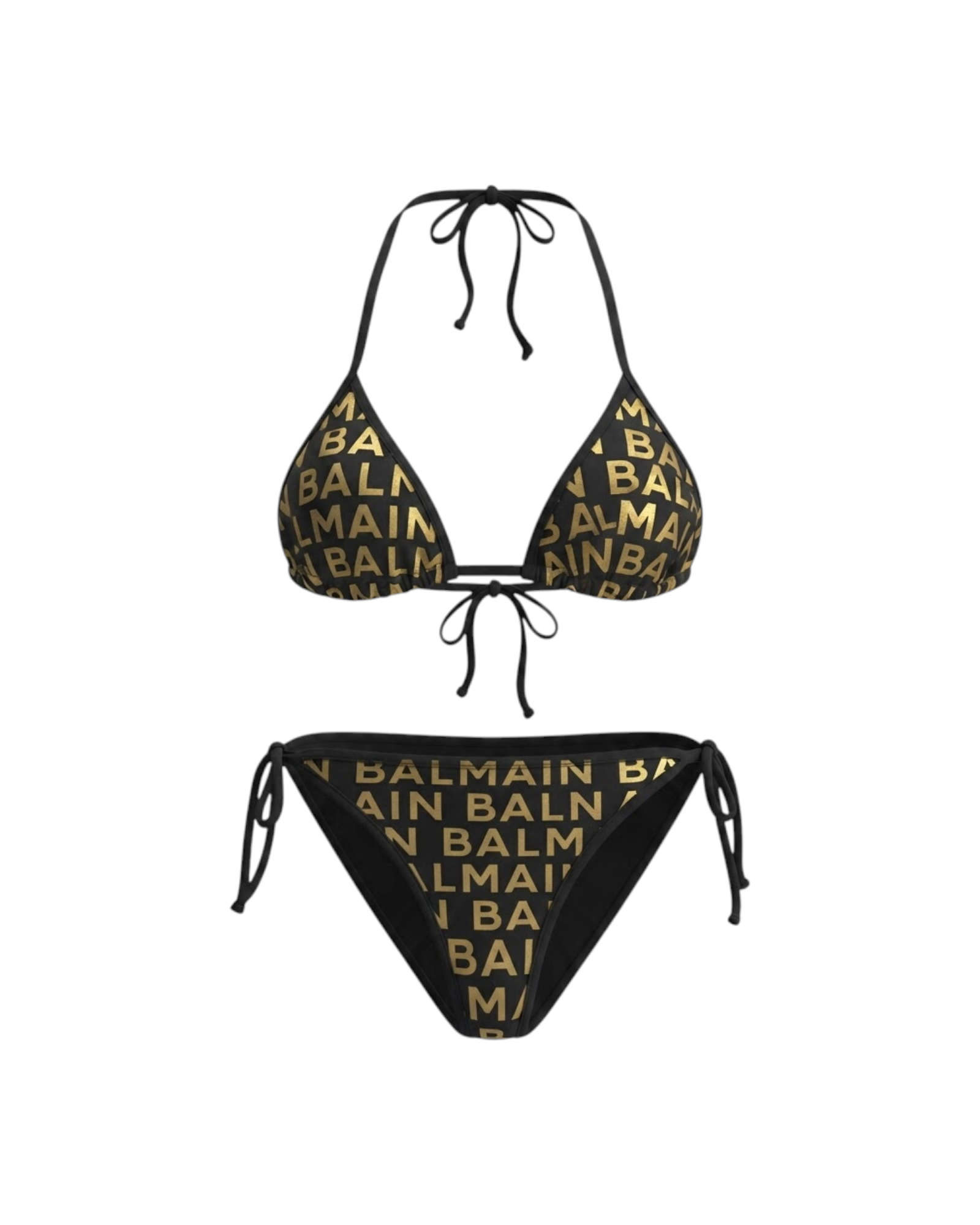 BALMAIN ALLOVER PRINT/TRIANGLE BIKINI CATALOGUE