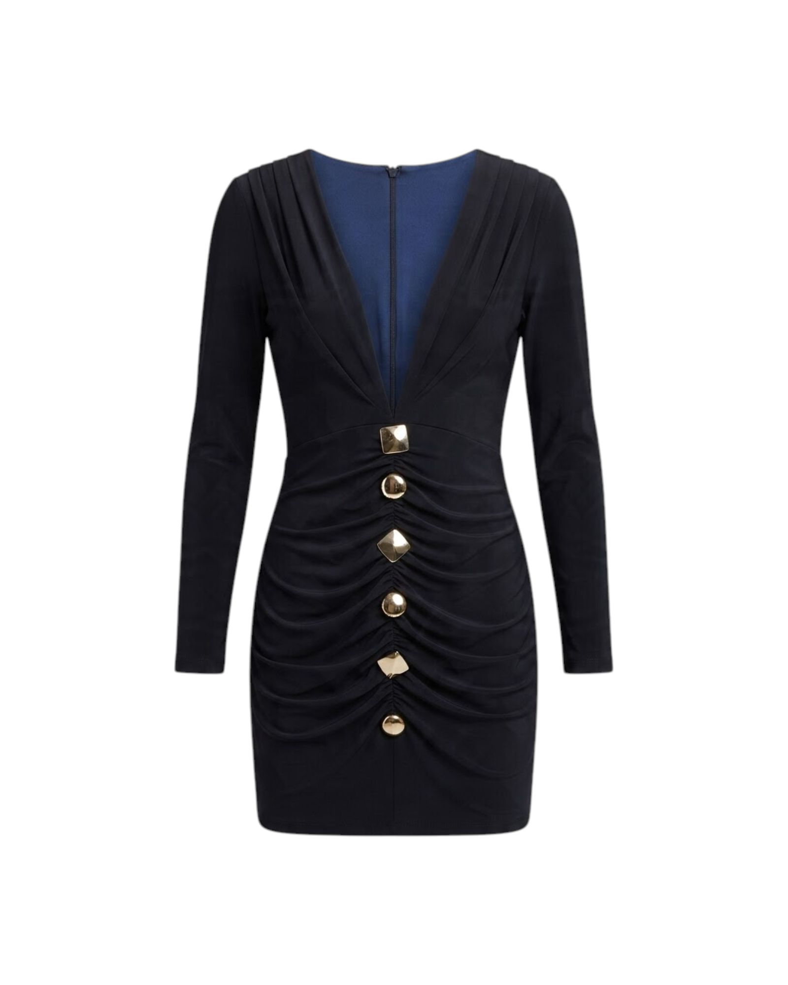 PATBO Moonlit jersey long sleeve mini dress CATALOGUE