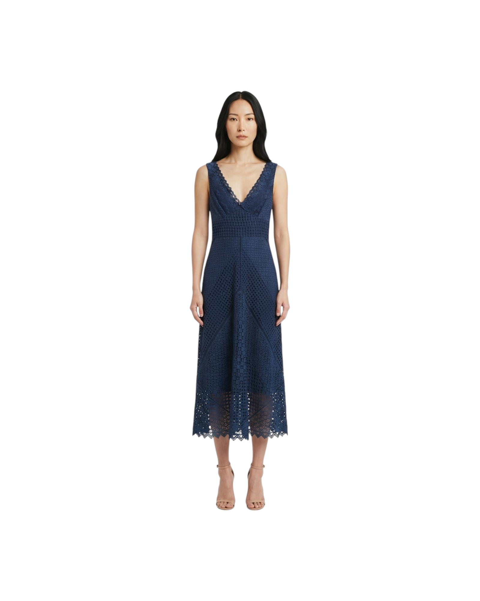 TEMPTATION POSITANO DRESS MIDI MODEL