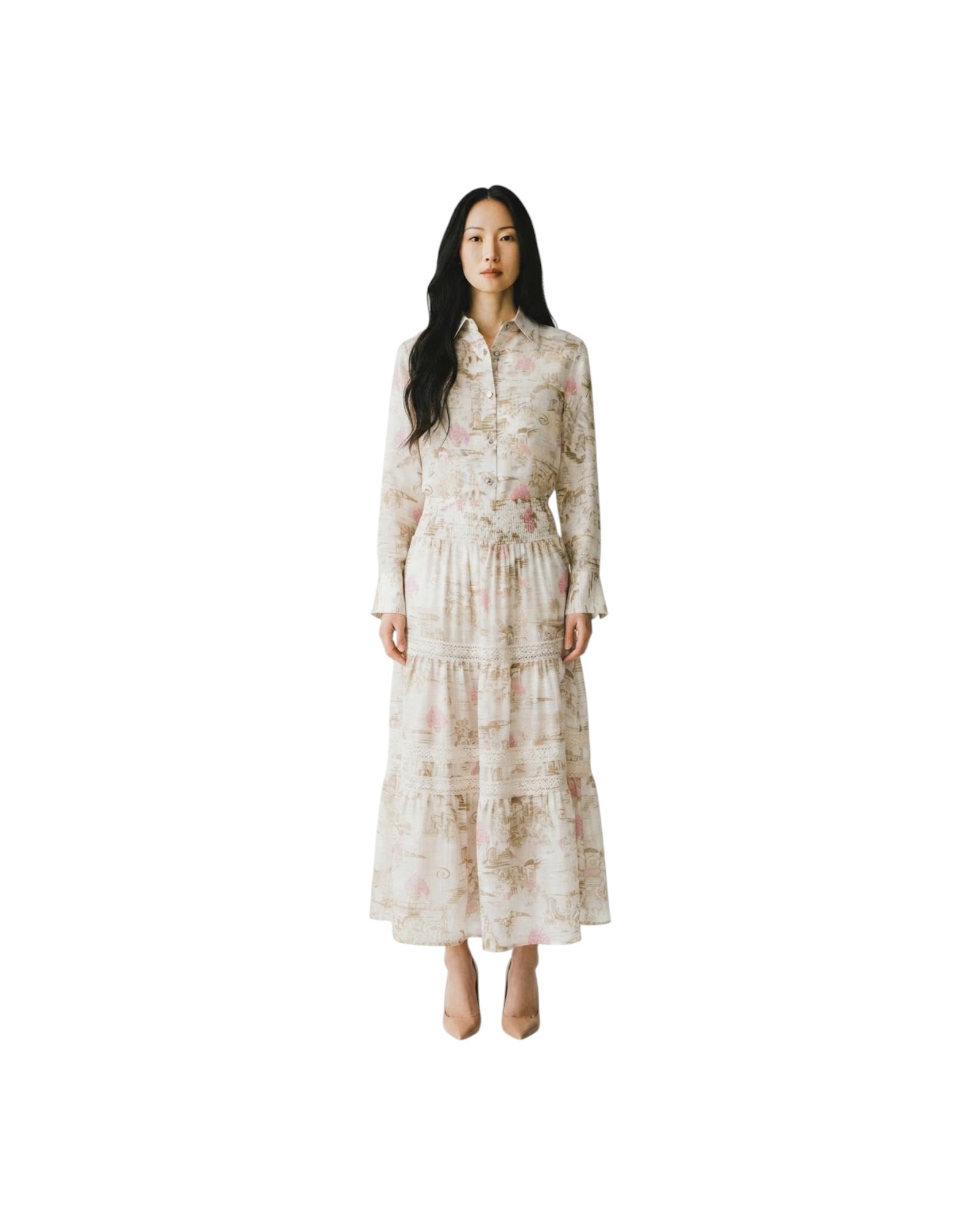 GIGI ASTYPALEA SANTO ROSA styled outfit; complementary pieces sold separately