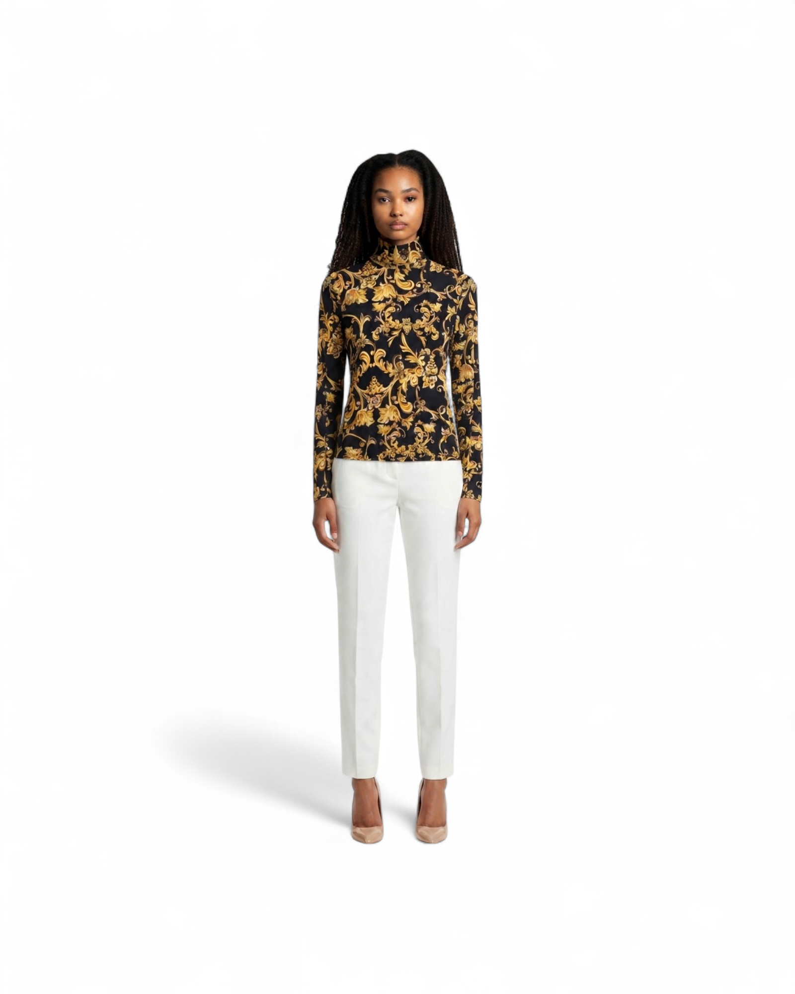 ALICE+OLIVIA DELAINA TOP MODEL