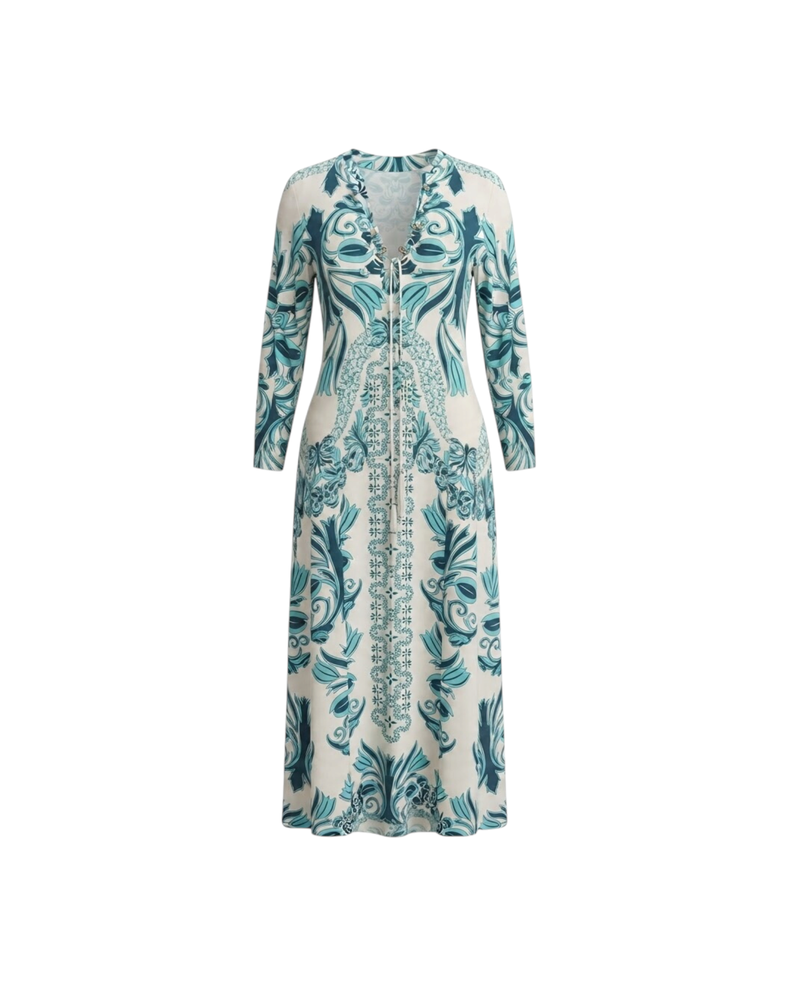 MELISSA ODABASH AMITY SS-WOMEN'S LONG DRESS-ALLEGRIA CATALOGUE