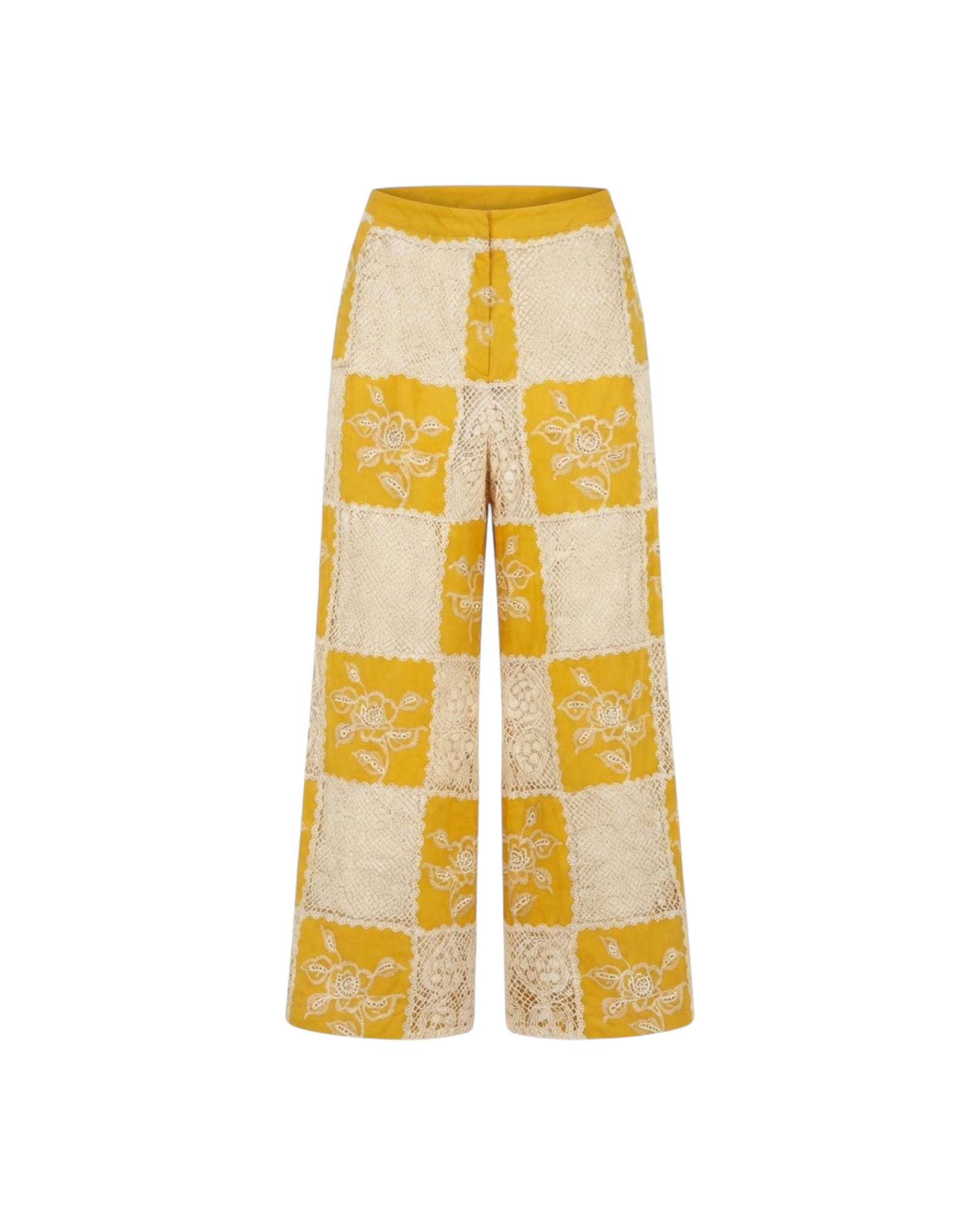 FARM RIO LACE PANTS-OFF-WHITE CATALOGUE