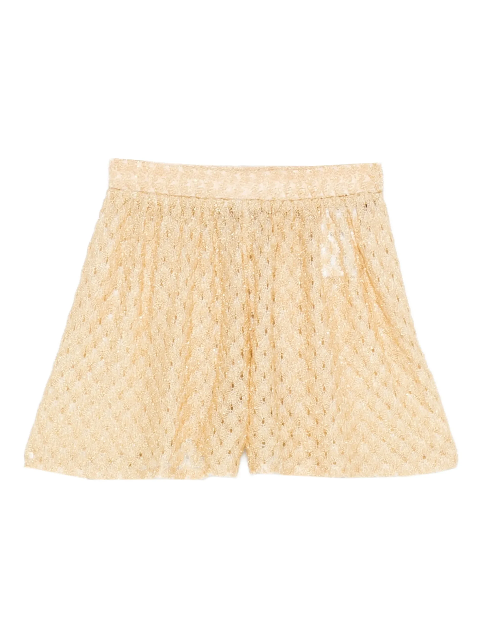 MISSONI SHORTS-SOLID COLOR RASCHEL LACE CATALOGUE