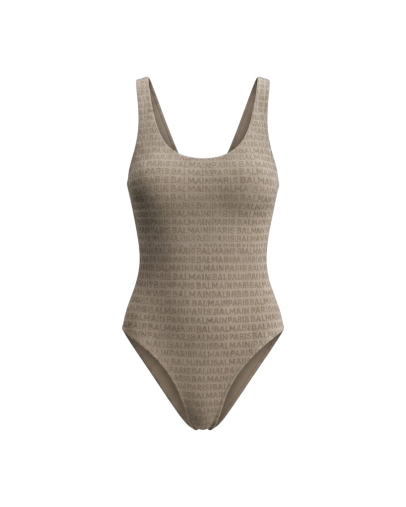 BALMAIN ALLOVER/BRASILIAN SWIMSUIT