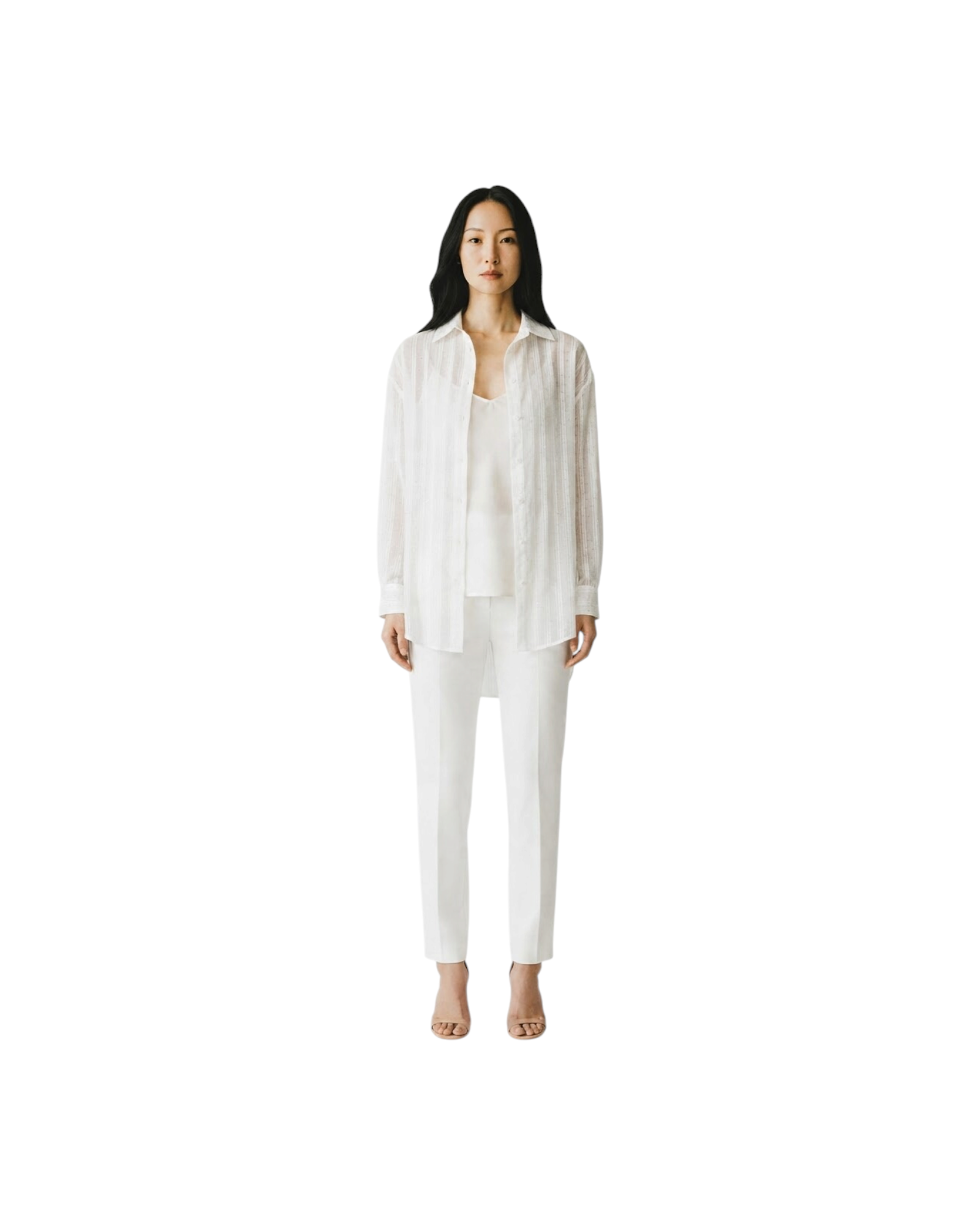 MELISSA ODABASH WOMEN'S TOPS-WHITE MODEL