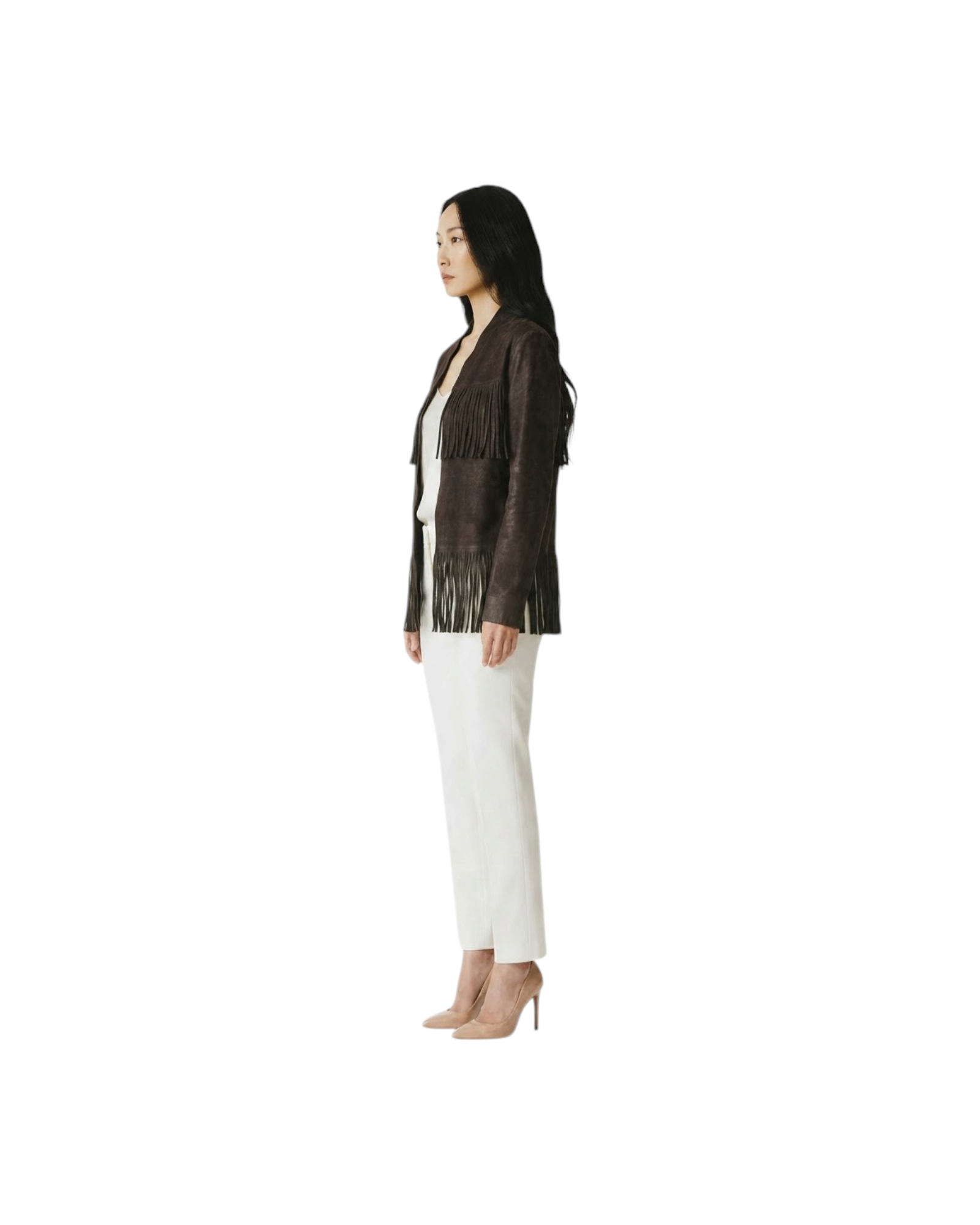 SALVATORE SANTORO LEATHER JACKET/STV MODEL