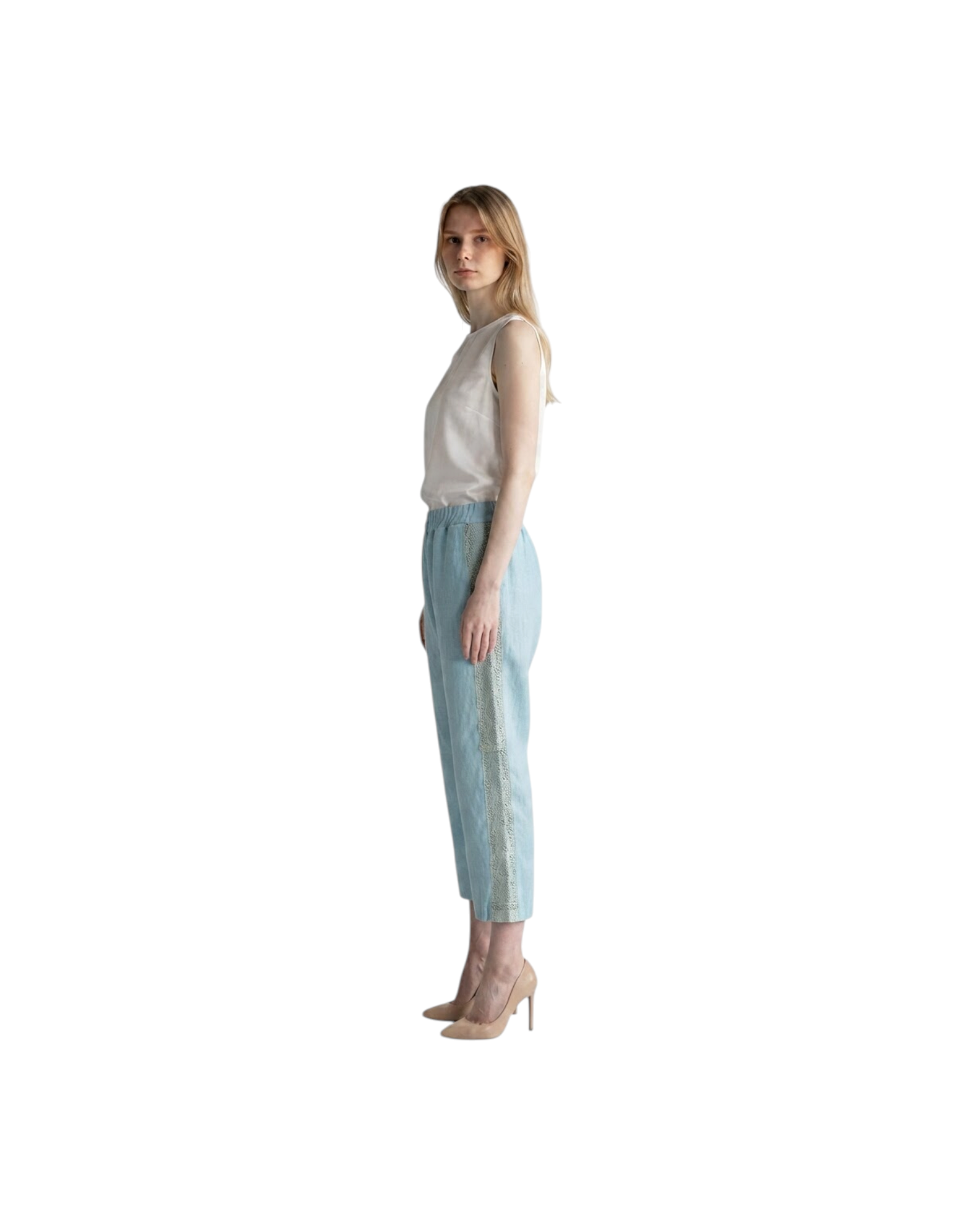 BY WALID LIGHT CROCHET /JEREMY TROUSER MODEL